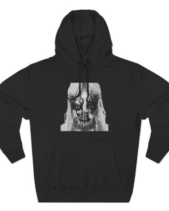 Poppy I Disagree' Album Artwork Three-Panel Fleece Hoodie