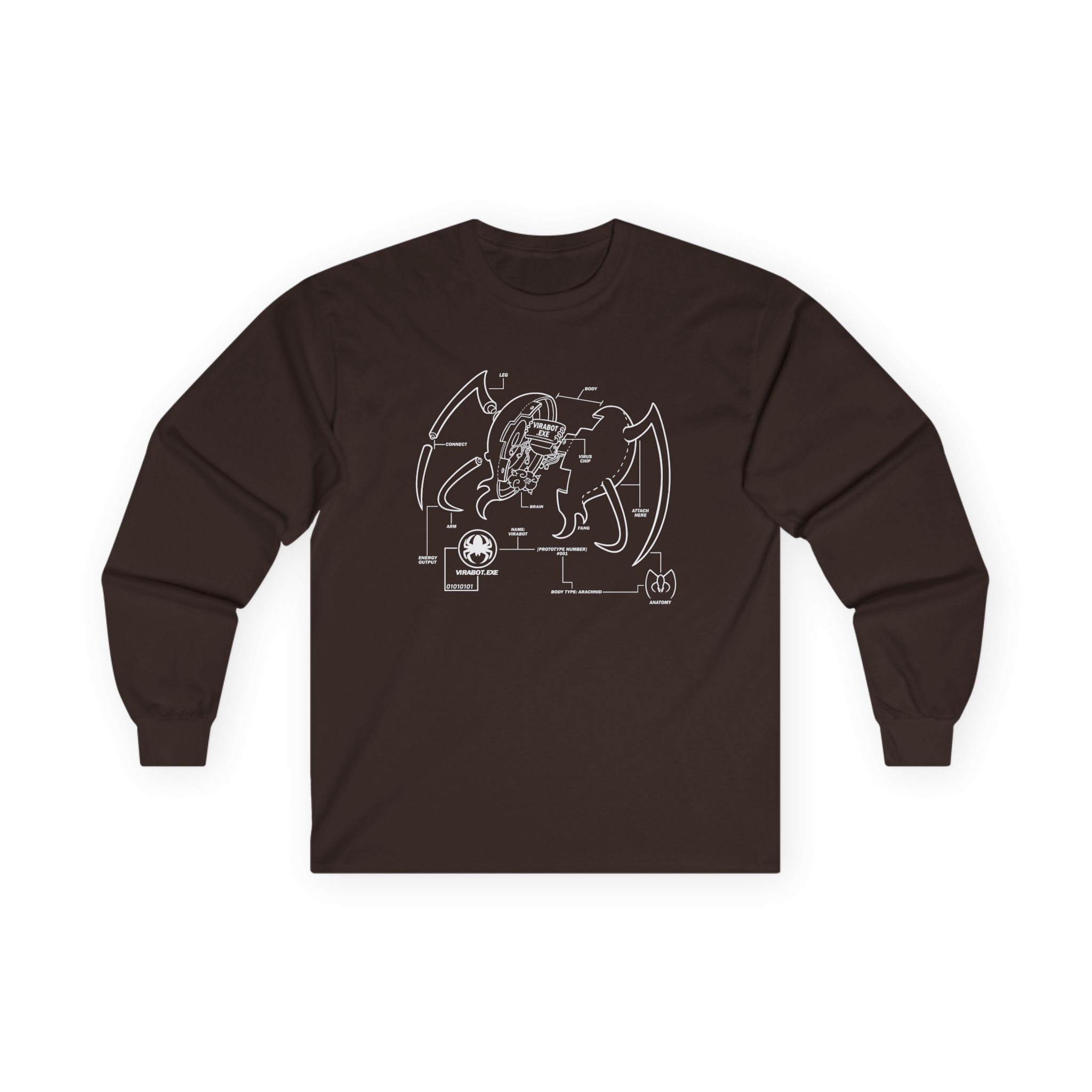Alan Becker Inside a Virabot Unisex Ultra Cotton Long Sleeve Tee