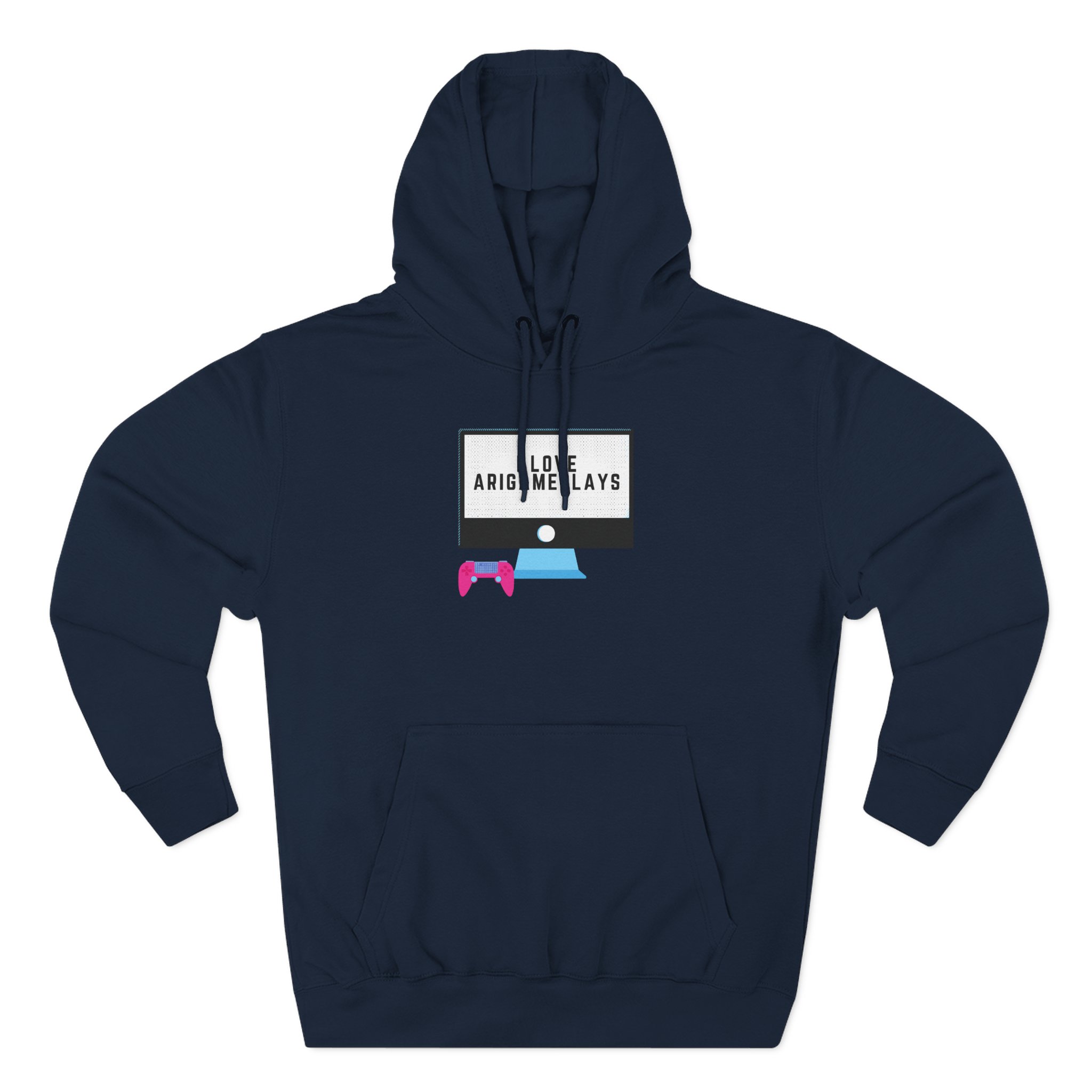 Arigameplays Three-Panel Fleece Hoodie