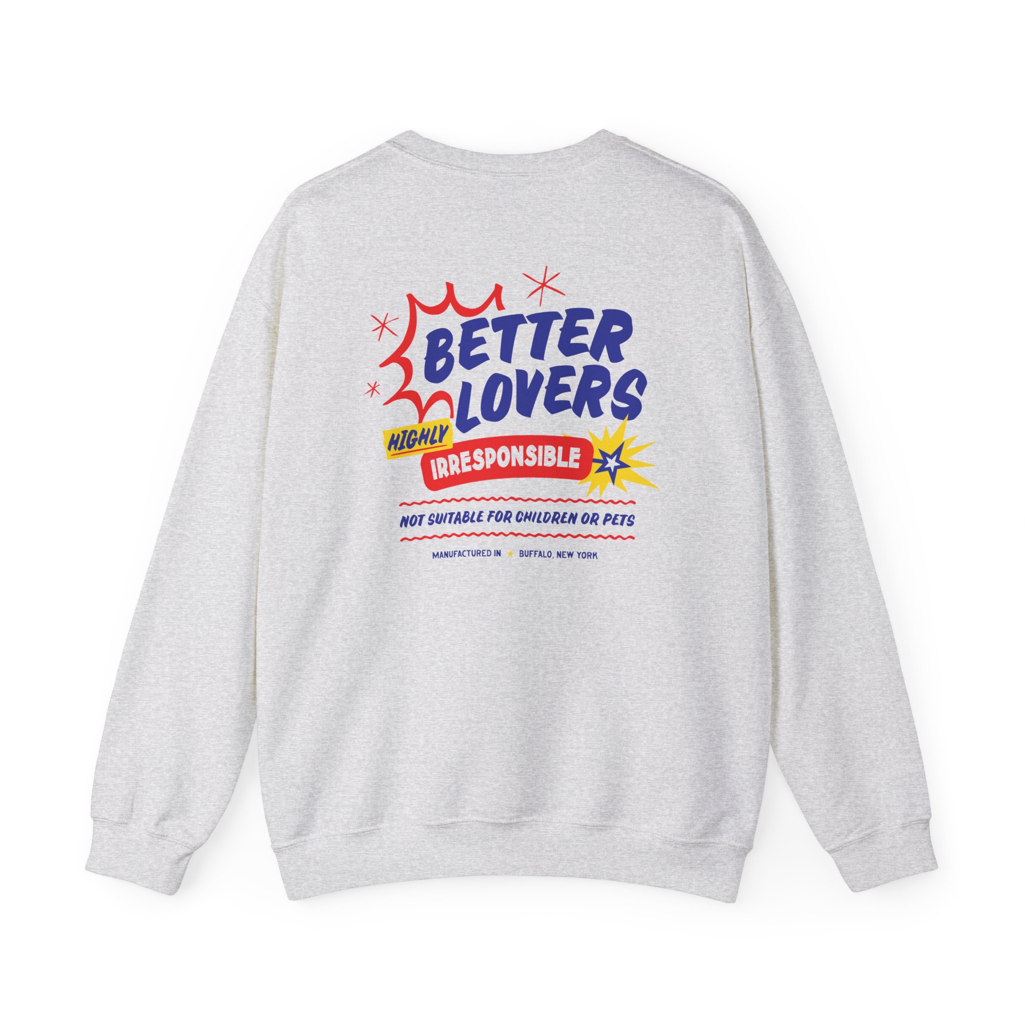Better Lovers Not Suitable for Children Unisex Heavy Blendâ„¢ Crewneck Sweatshirt