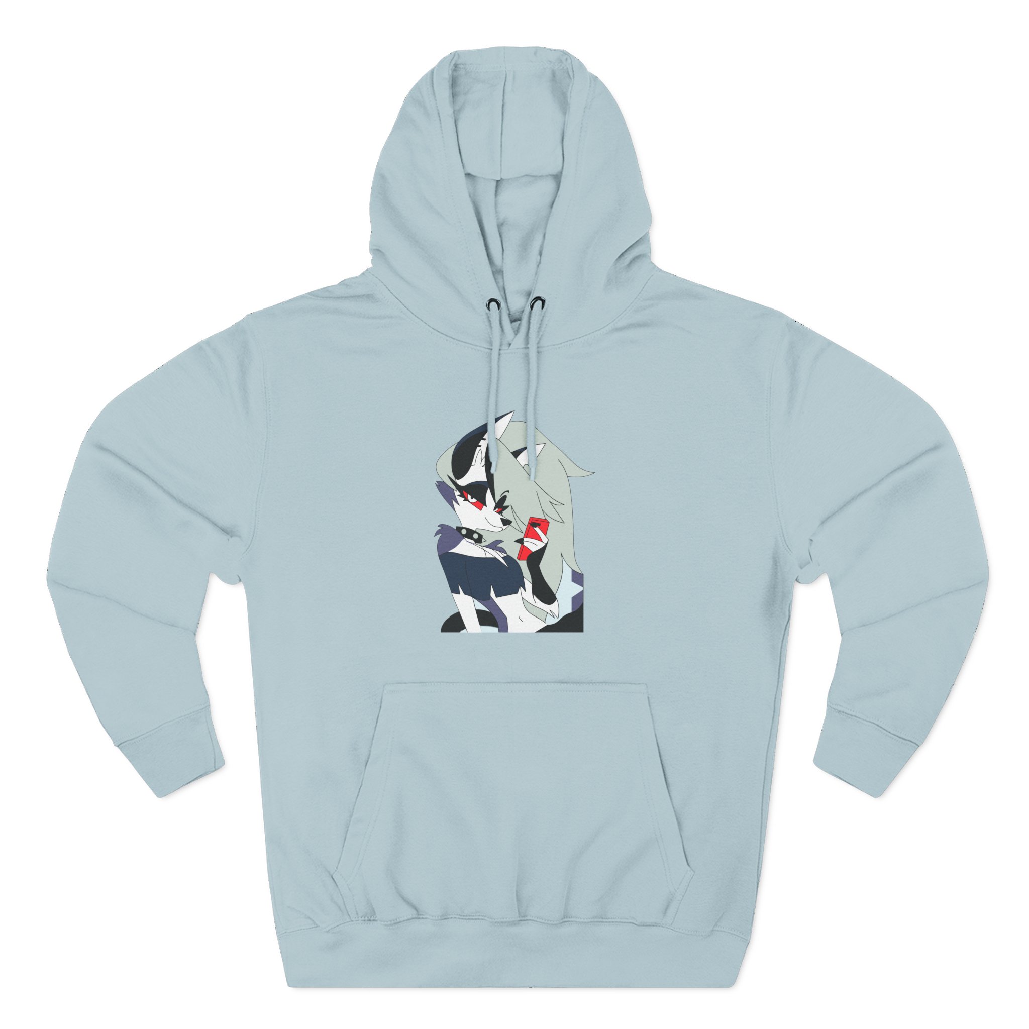 Helluva Boss Loona Three-Panel Fleece Hoodie