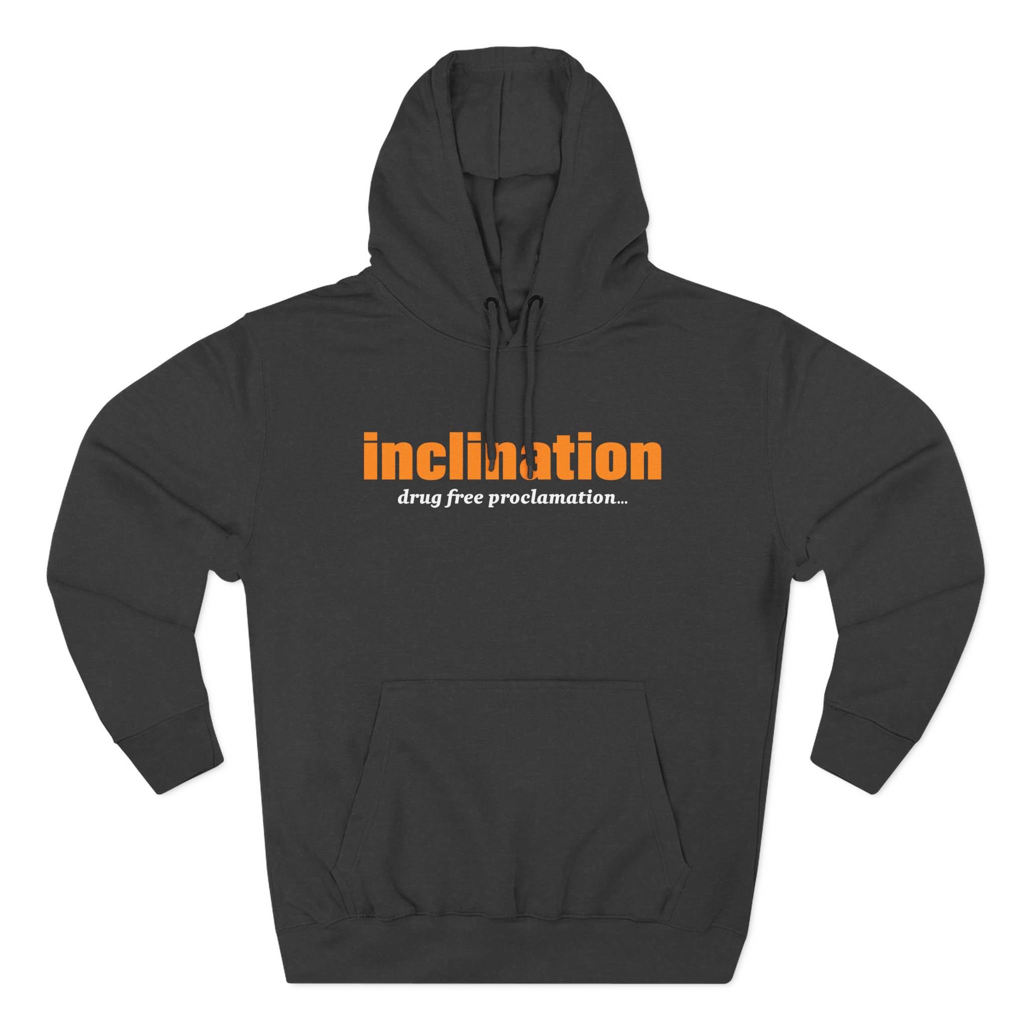 Inclination Drug Free Three-Panel Fleece Hoodie