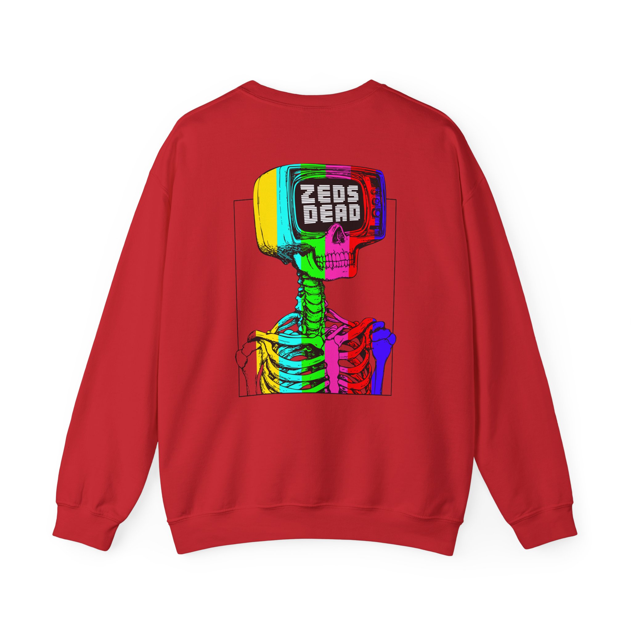 Zeds Dead Test Pattern Unisex Heavy Blendâ„¢ Crewneck Sweatshirt