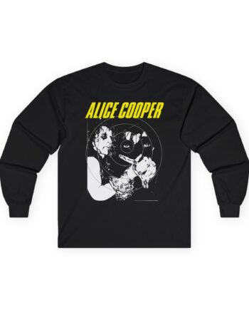 Alice Cooper Radial Horror Unisex Ultra Cotton Long Sleeve Tee
