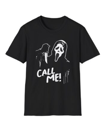 Ghostface CALL ME Unisex Softstyle T-Shirt