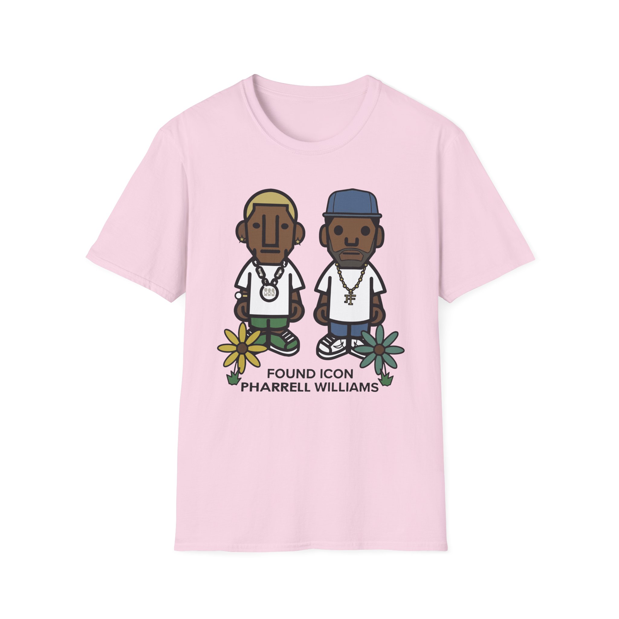 Pharrell Williams Found Icon Unisex Softstyle T-Shirt