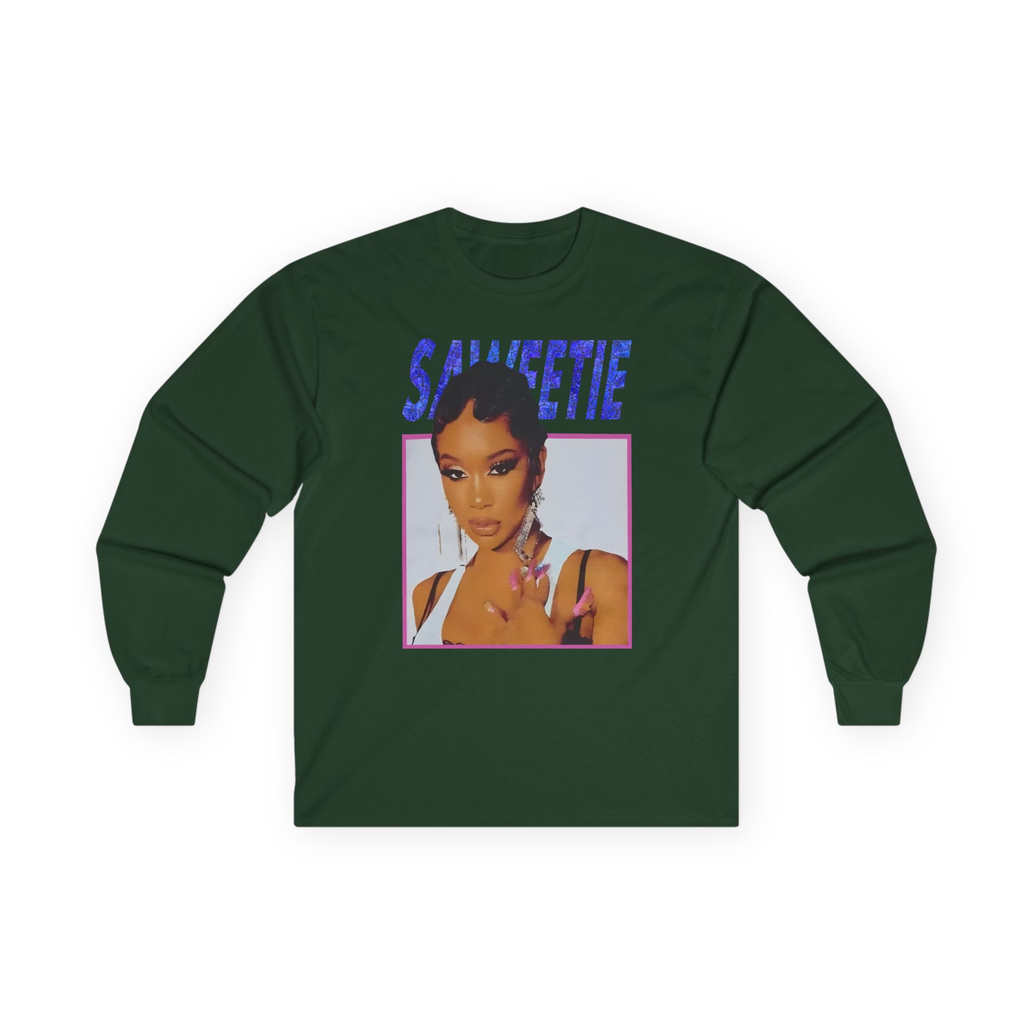 Saweetie Portrait Unisex Ultra Cotton Long Sleeve Tee