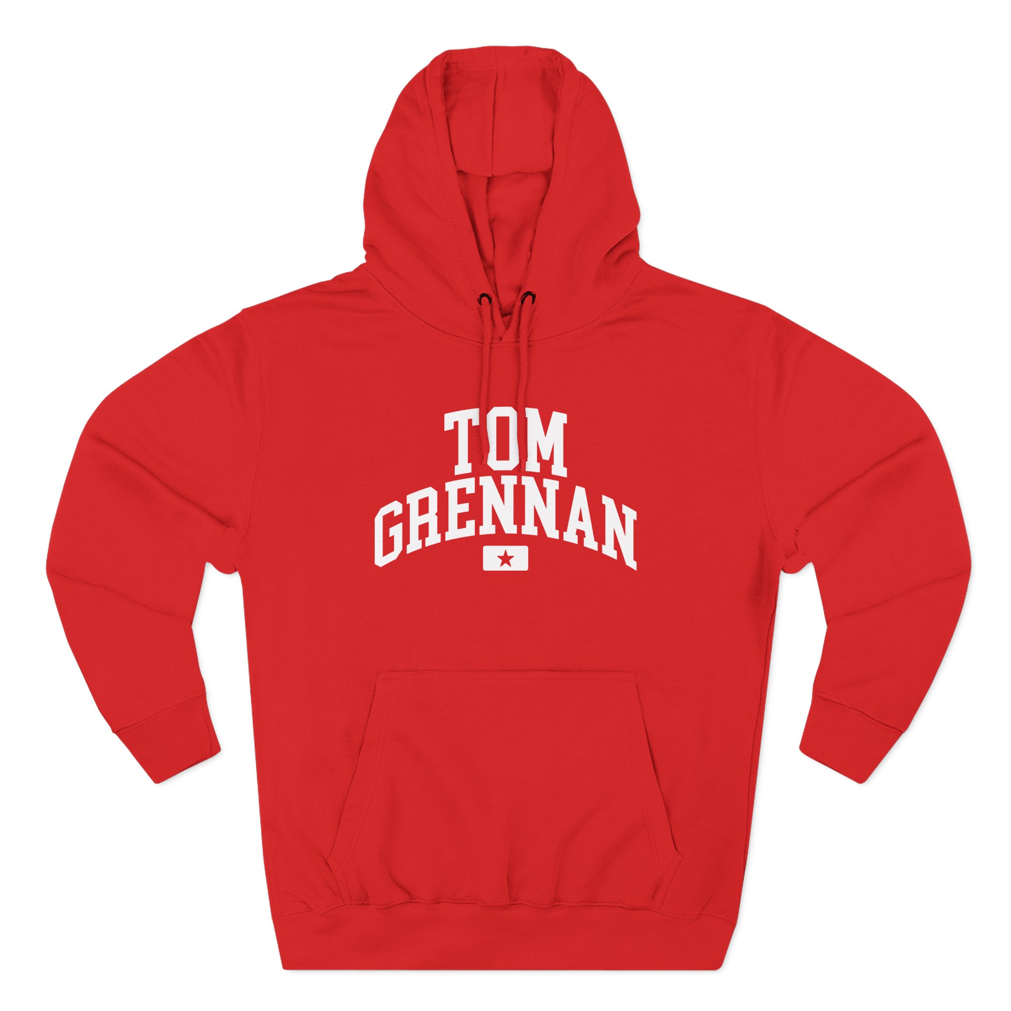 TOM GRENNAN EVERYWHERE I WENT, LED ME TO WHERE I DIDN'T WANT TO BE Three-Panel Fleece Hoodie