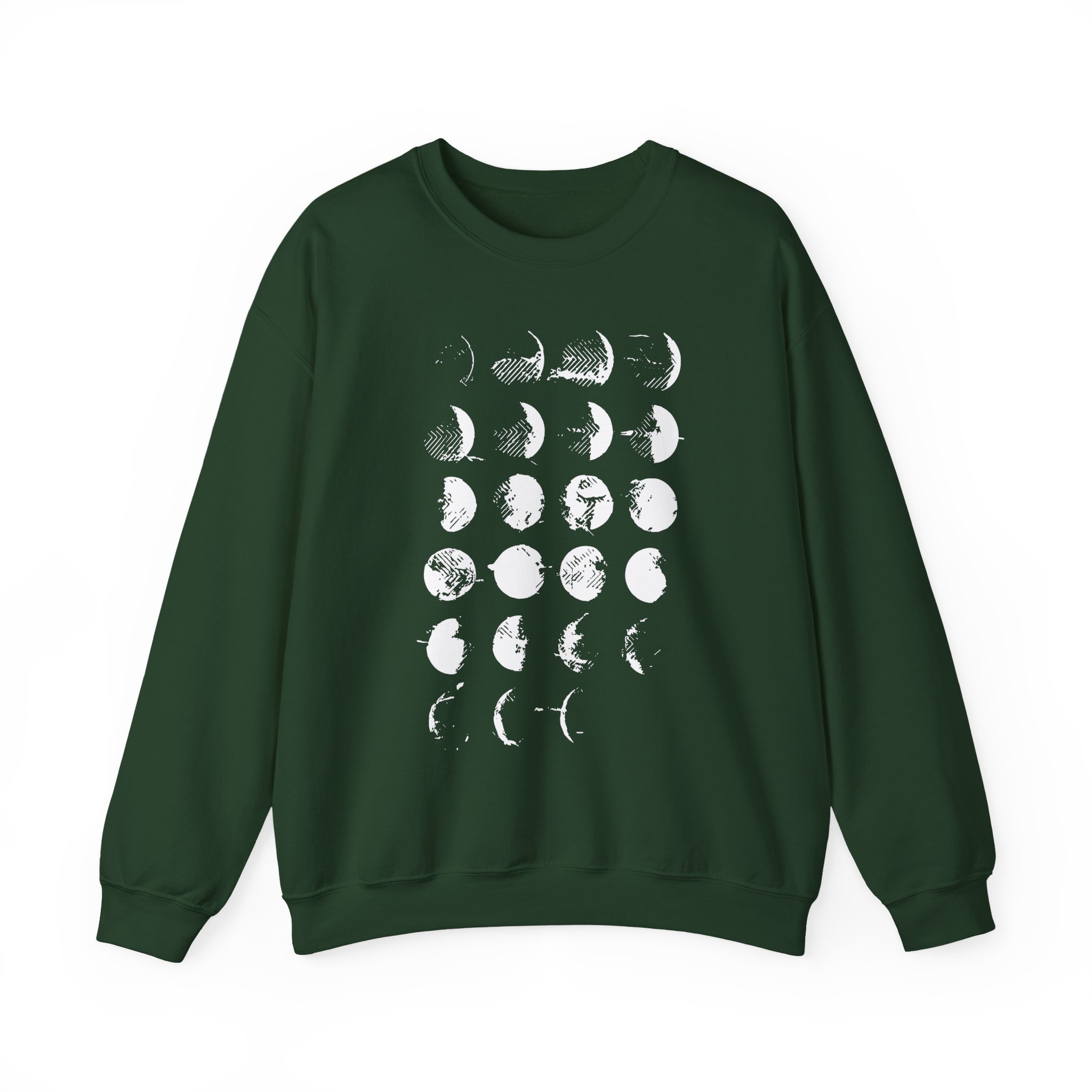 Converge Moon Phases Unisex Heavy Blendâ„¢ Crewneck Sweatshirt