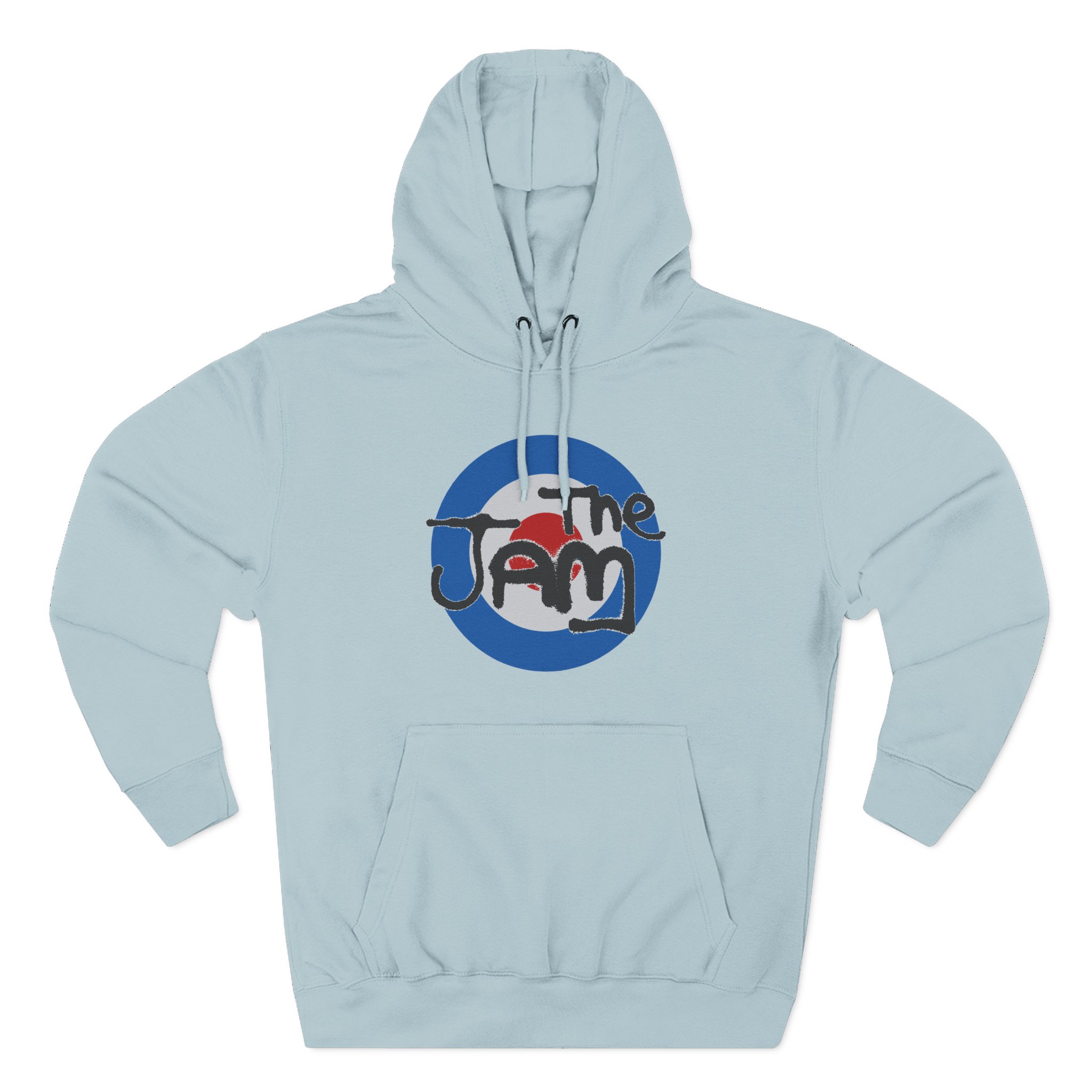 TJ Spray Target Logo Three-Panel Fleece Hoodie