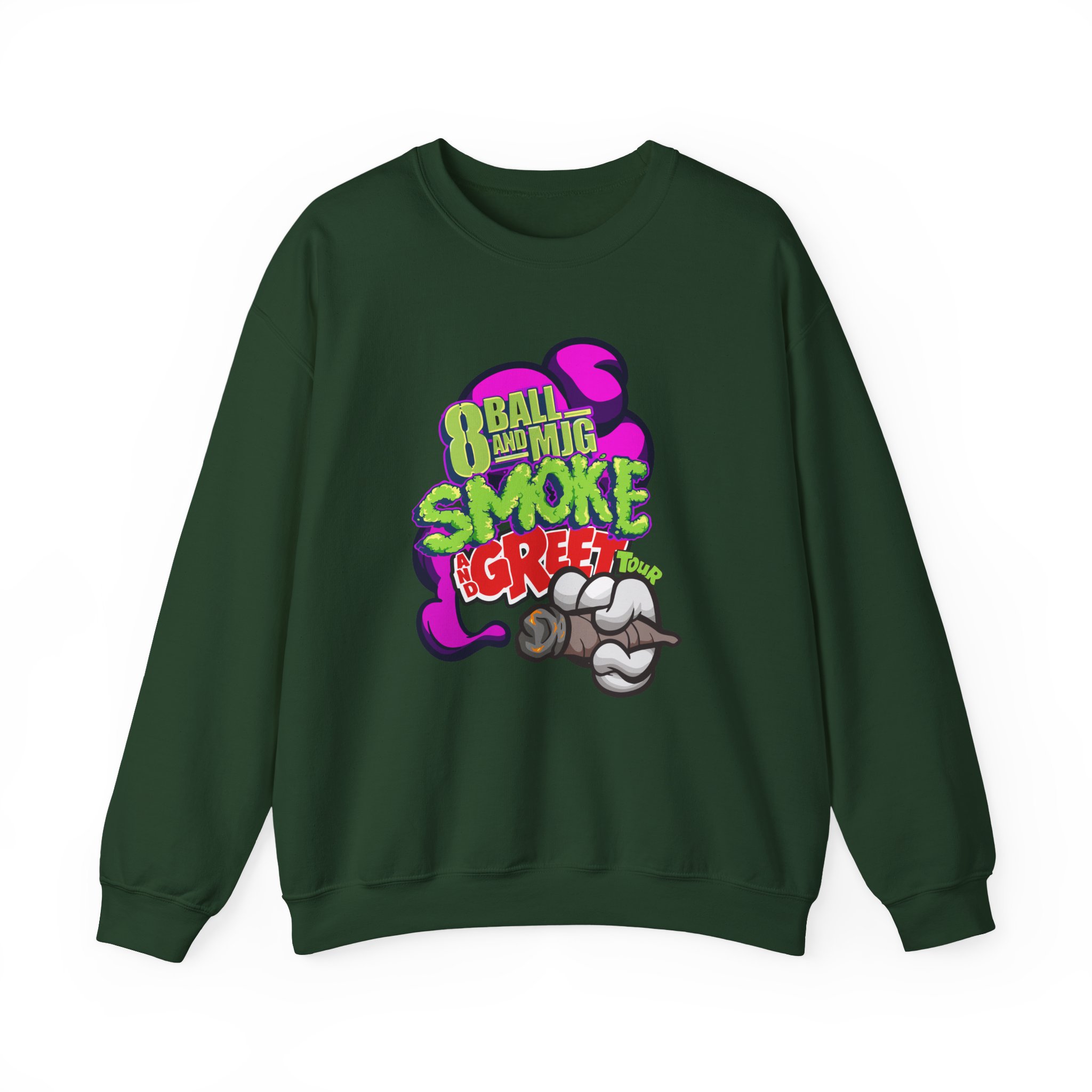 8ball Mjg Unisex Heavy Blendâ„¢ Crewneck Sweatshirt