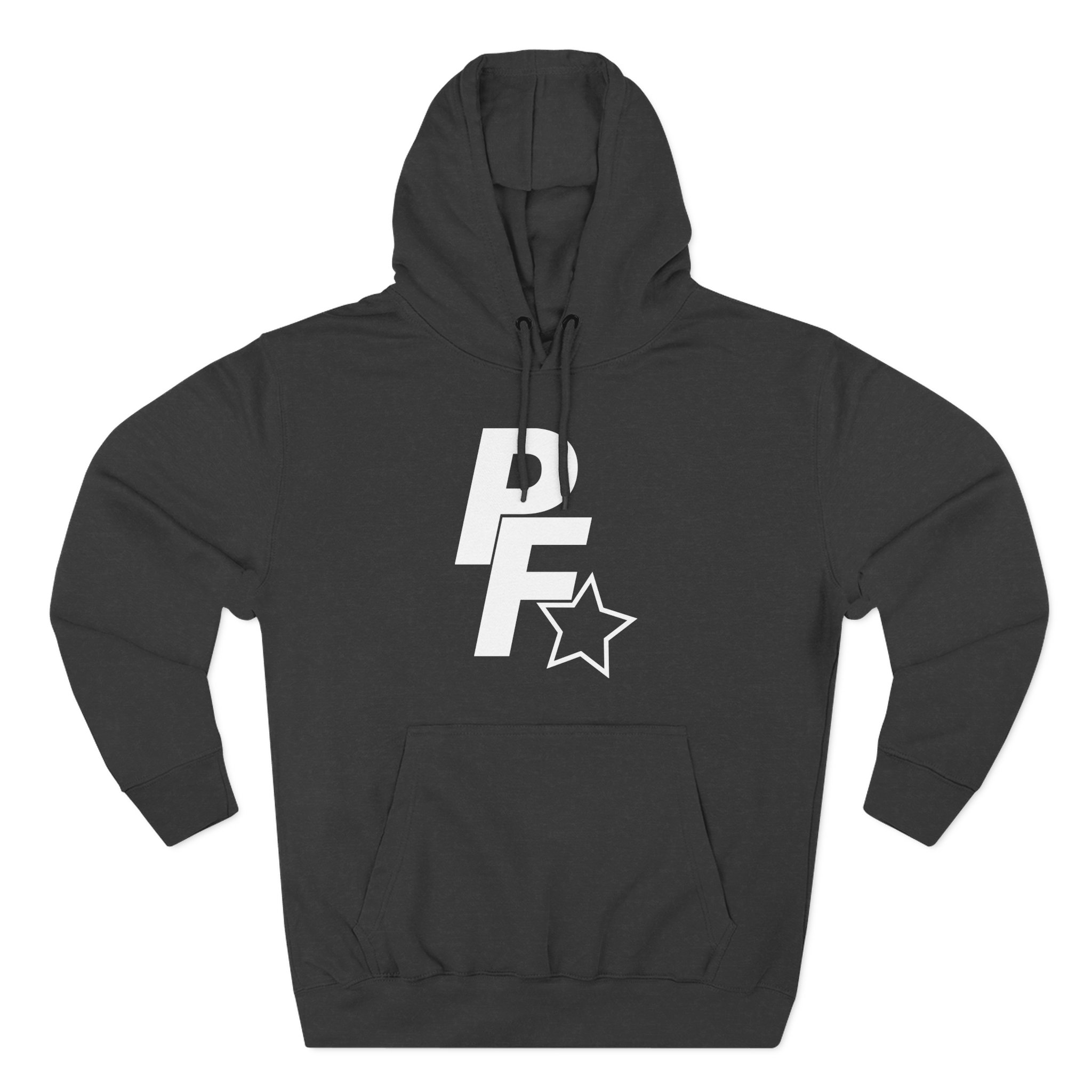 Xavier Wulf Pinkflamingousa Three-Panel Fleece Hoodie