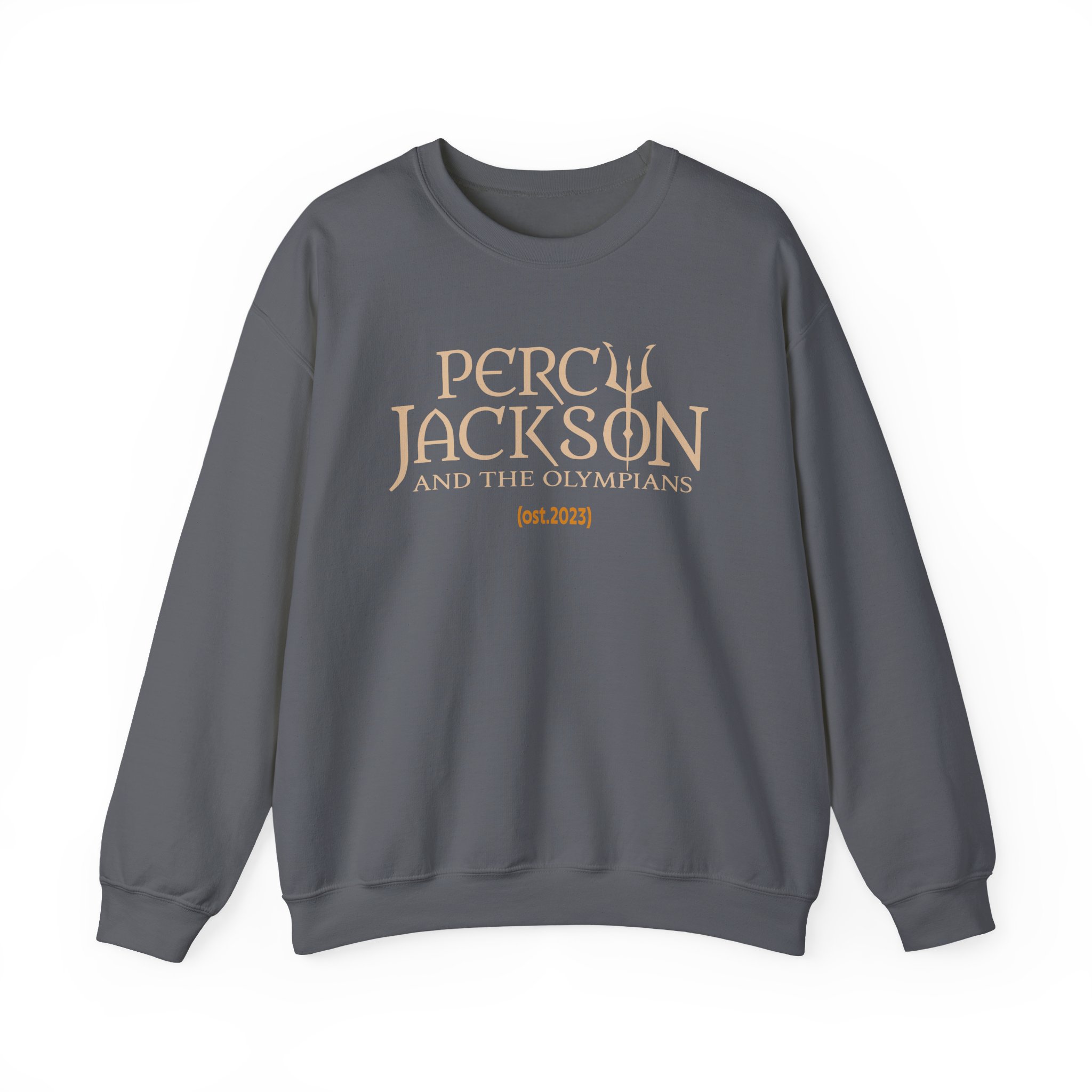 Percy Jackson and the Olympians Unisex Heavy Blendâ„¢ Crewneck Sweatshirt