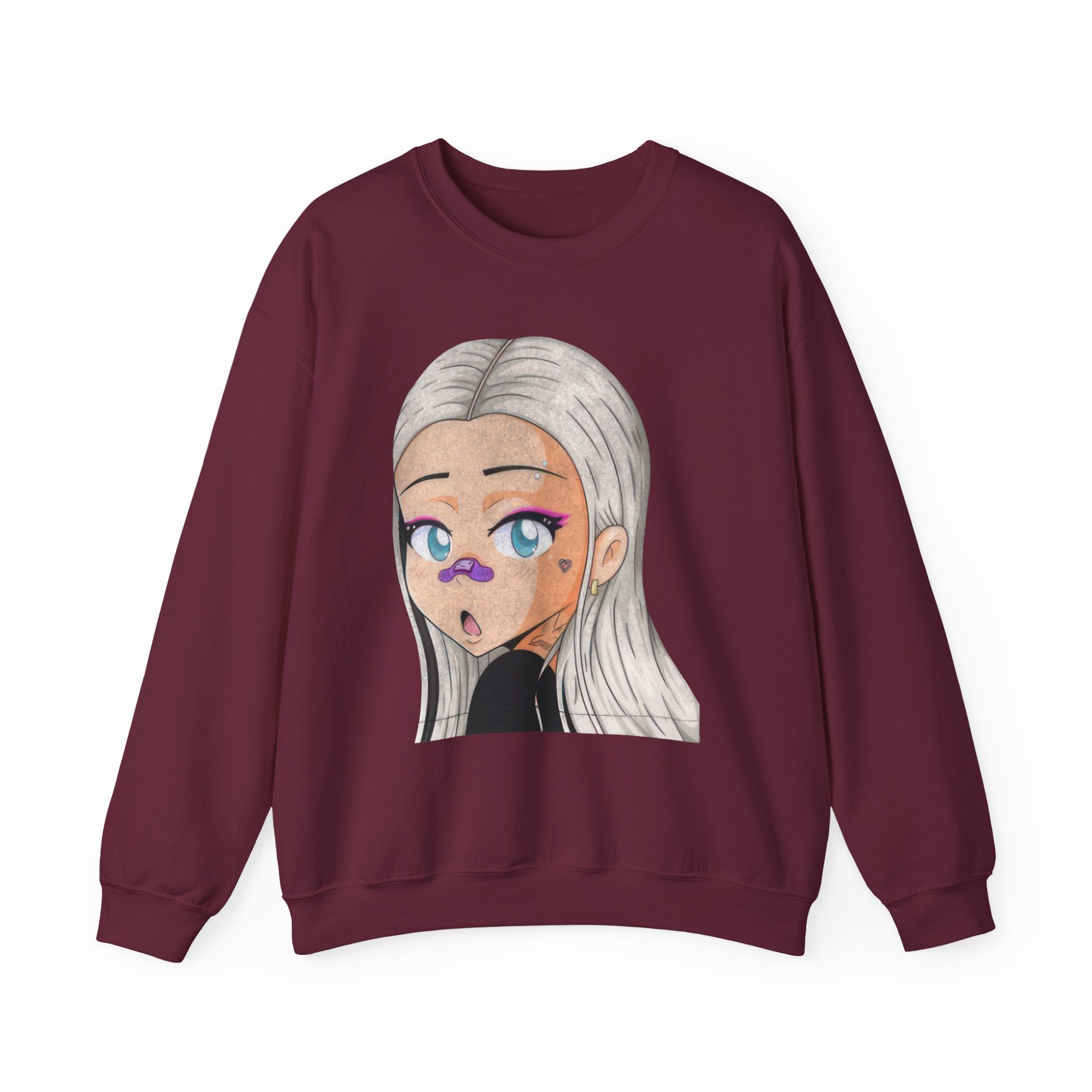 Young Miko Unisex Heavy Blendâ„¢ Crewneck Sweatshirt