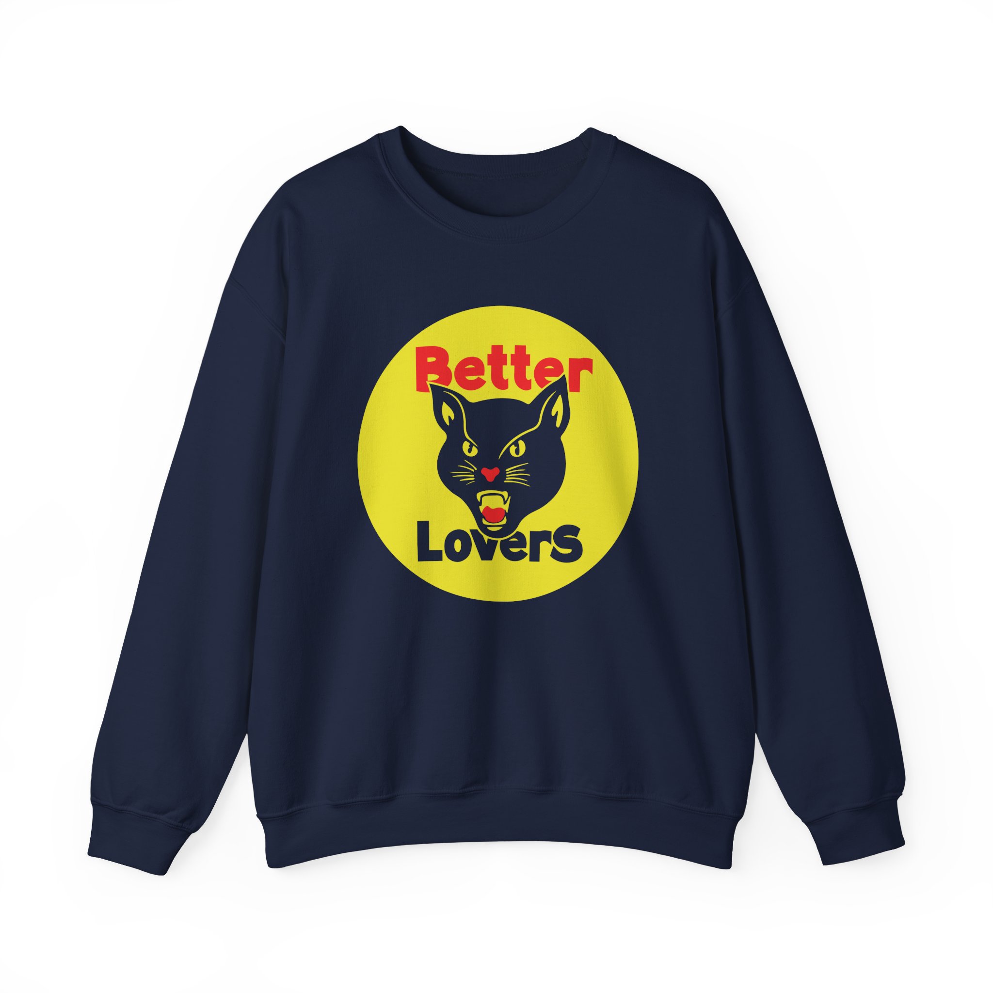 Better Lovers Cat Bootleg Unisex Heavy Blendâ„¢ Crewneck Sweatshirt