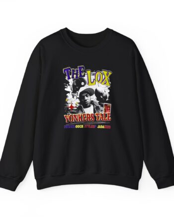 The Lox Yonkers Tale Sheek Louch Styles P Jadakiss Unisex Heavy Blend Crewneck Sweatshirt