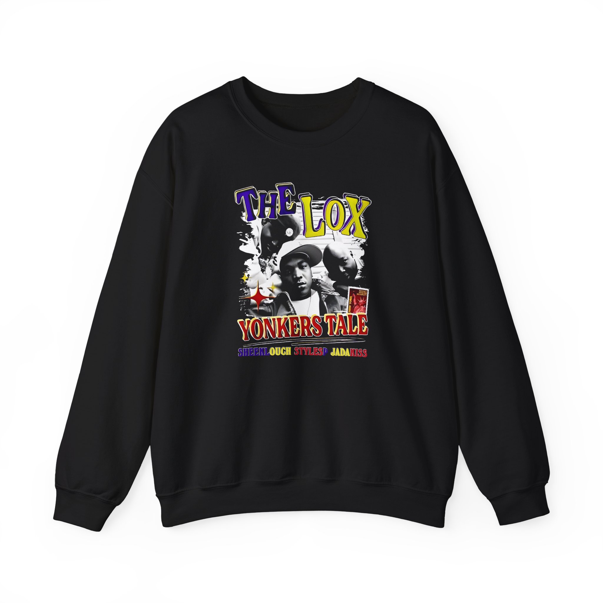 The Lox Yonkers Tale Sheek Louch Styles P Jadakiss Unisex Heavy Blend Crewneck Sweatshirt