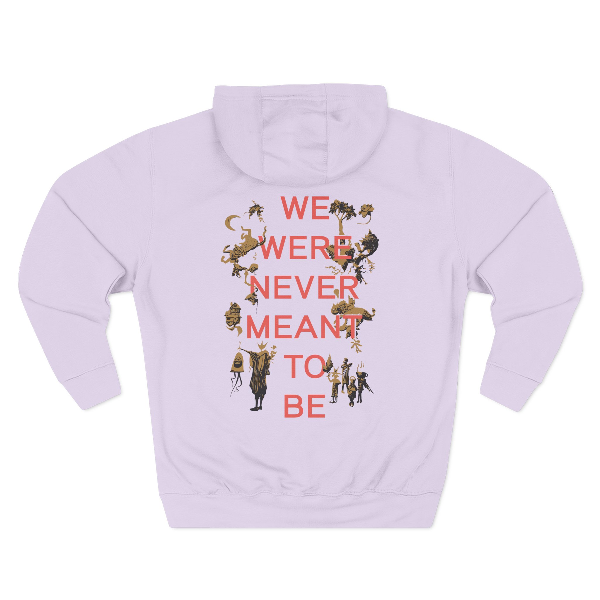 Circa Survive Never Meant to Be Three-Panel Fleece Hoodie