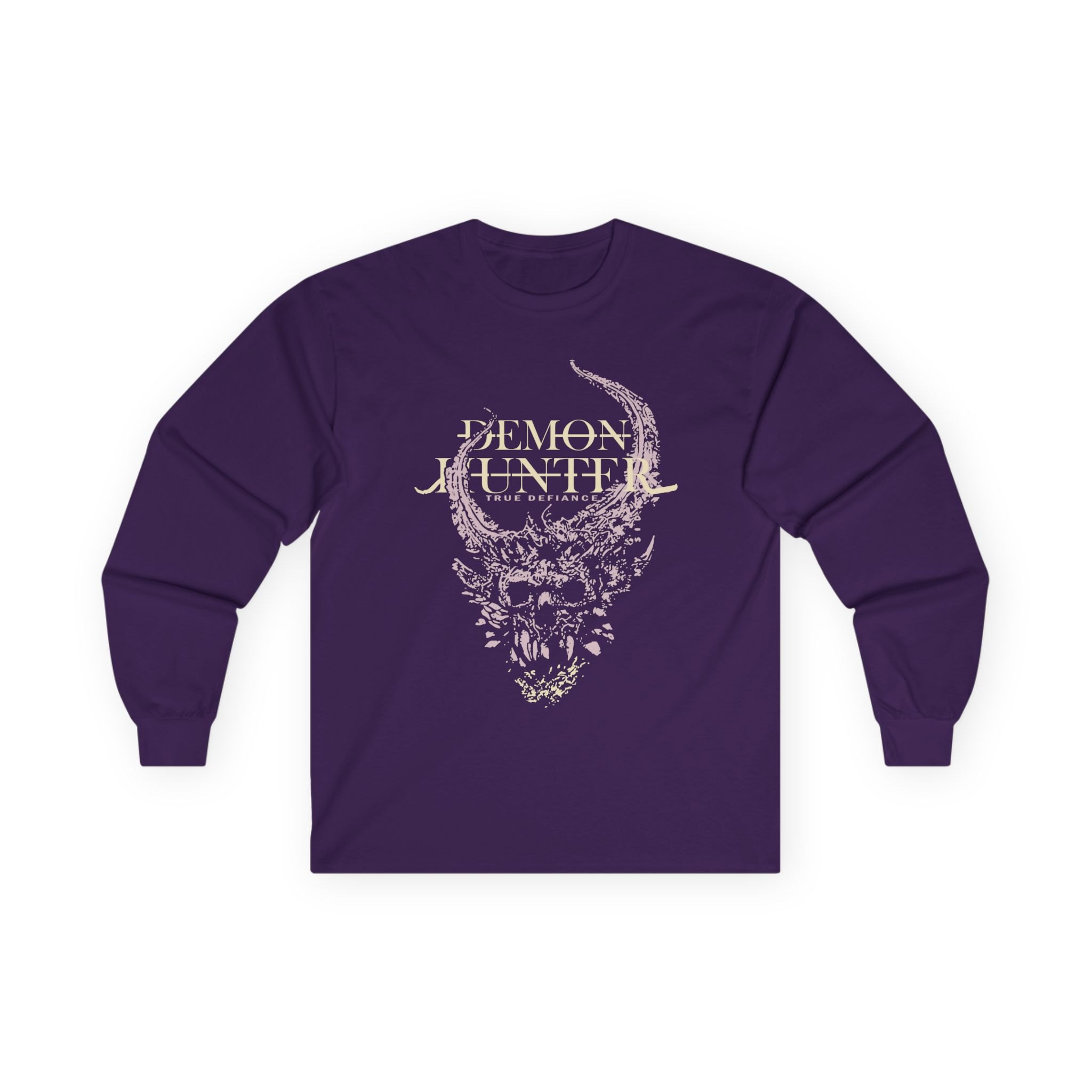 Demon Hunter Skull Unisex Ultra Cotton Long Sleeve Tee