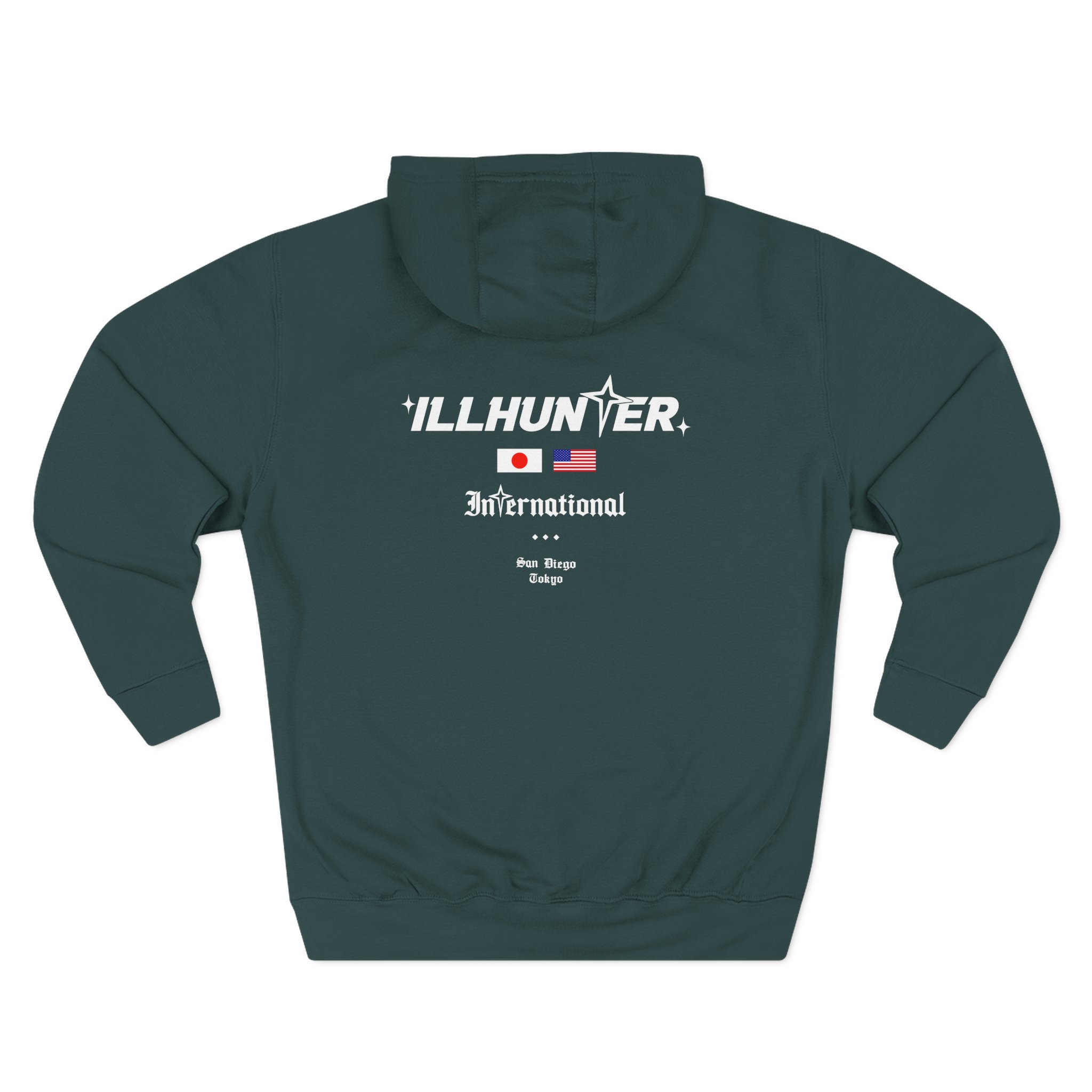 Illiminate Illhunter Three-Panel Fleece Hoodie
