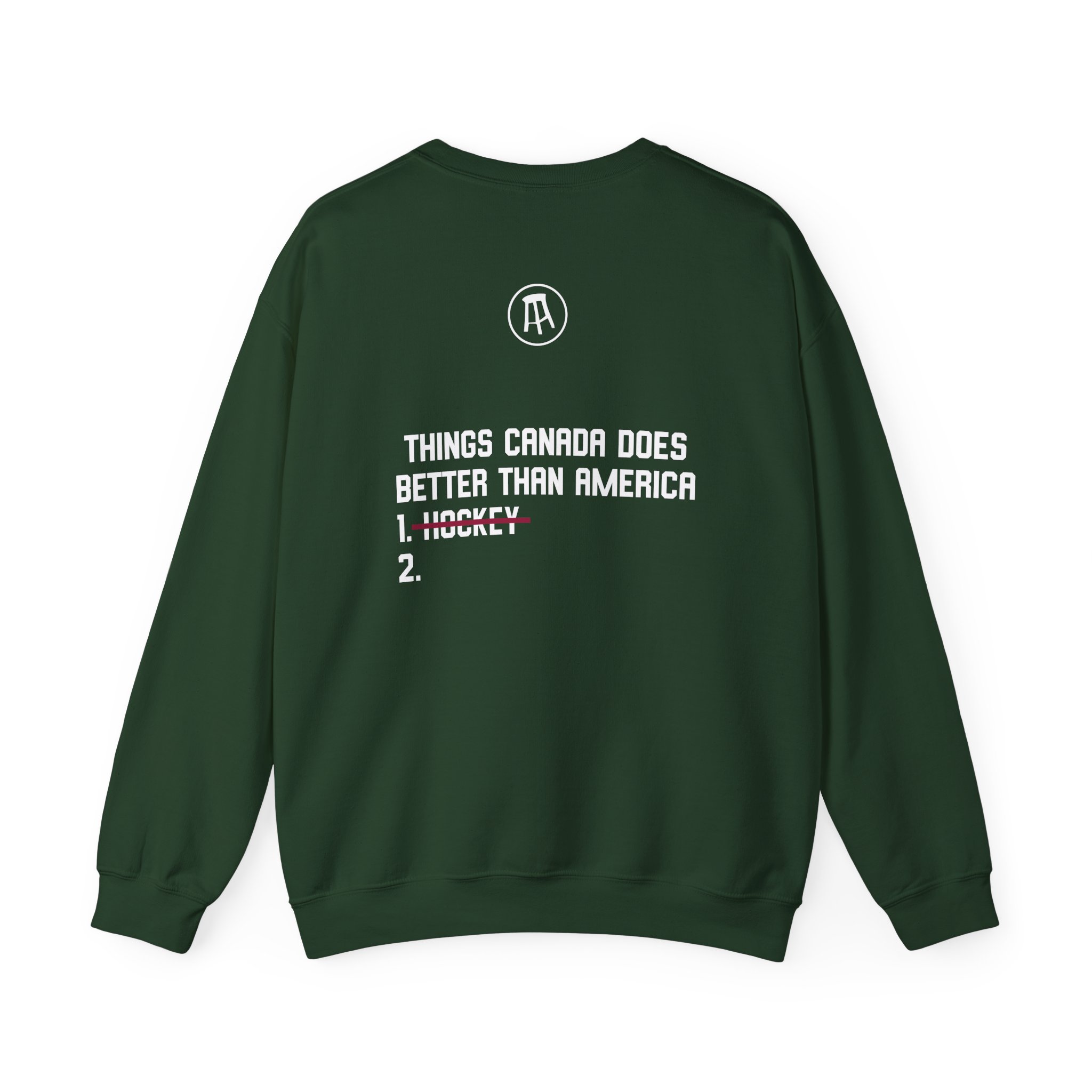 Spittin Chiclets Us Hockey Unisex Heavy Blendâ„¢ Crewneck Sweatshirt