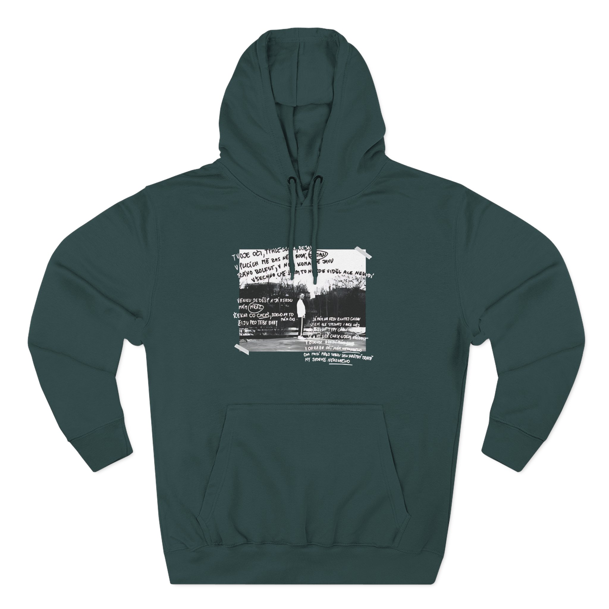 Viktor Sheen Three-Panel Fleece Hoodie