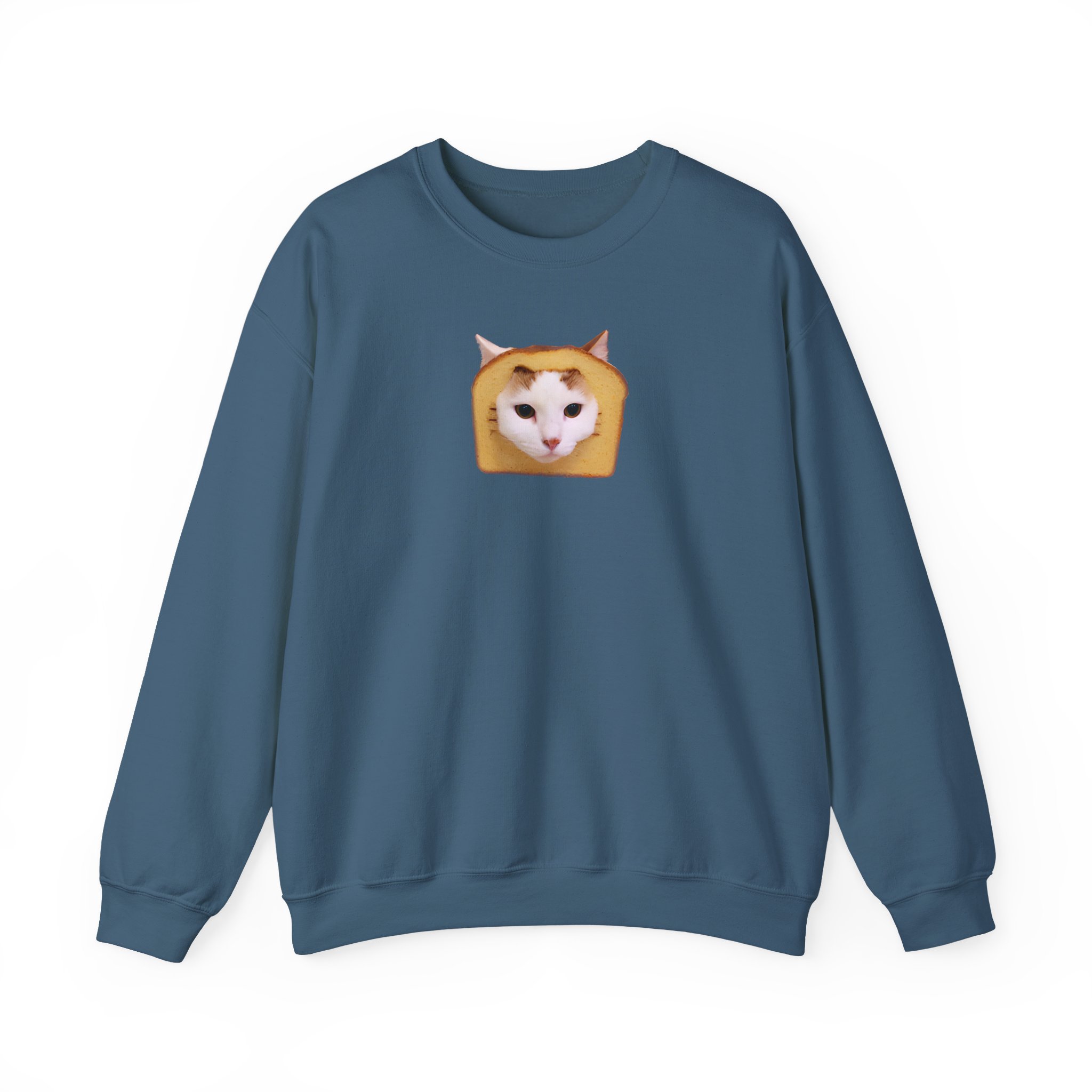 William Osman Bread Cat Unisex Heavy Blendâ„¢ Crewneck Sweatshirt