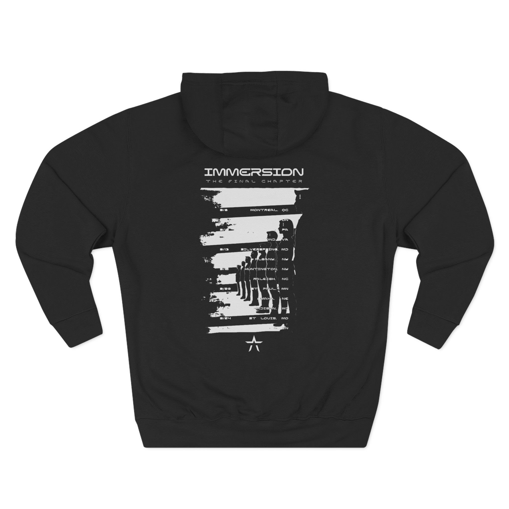 Starset Immersion New East Tour Three-Panel Fleece Hoodie