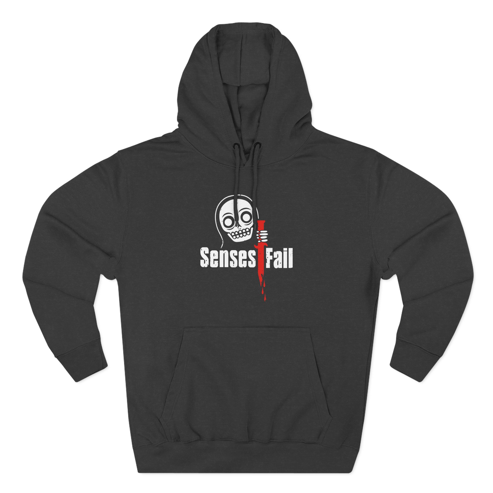 Senses Fail Knife Three-Panel Fleece Hoodie