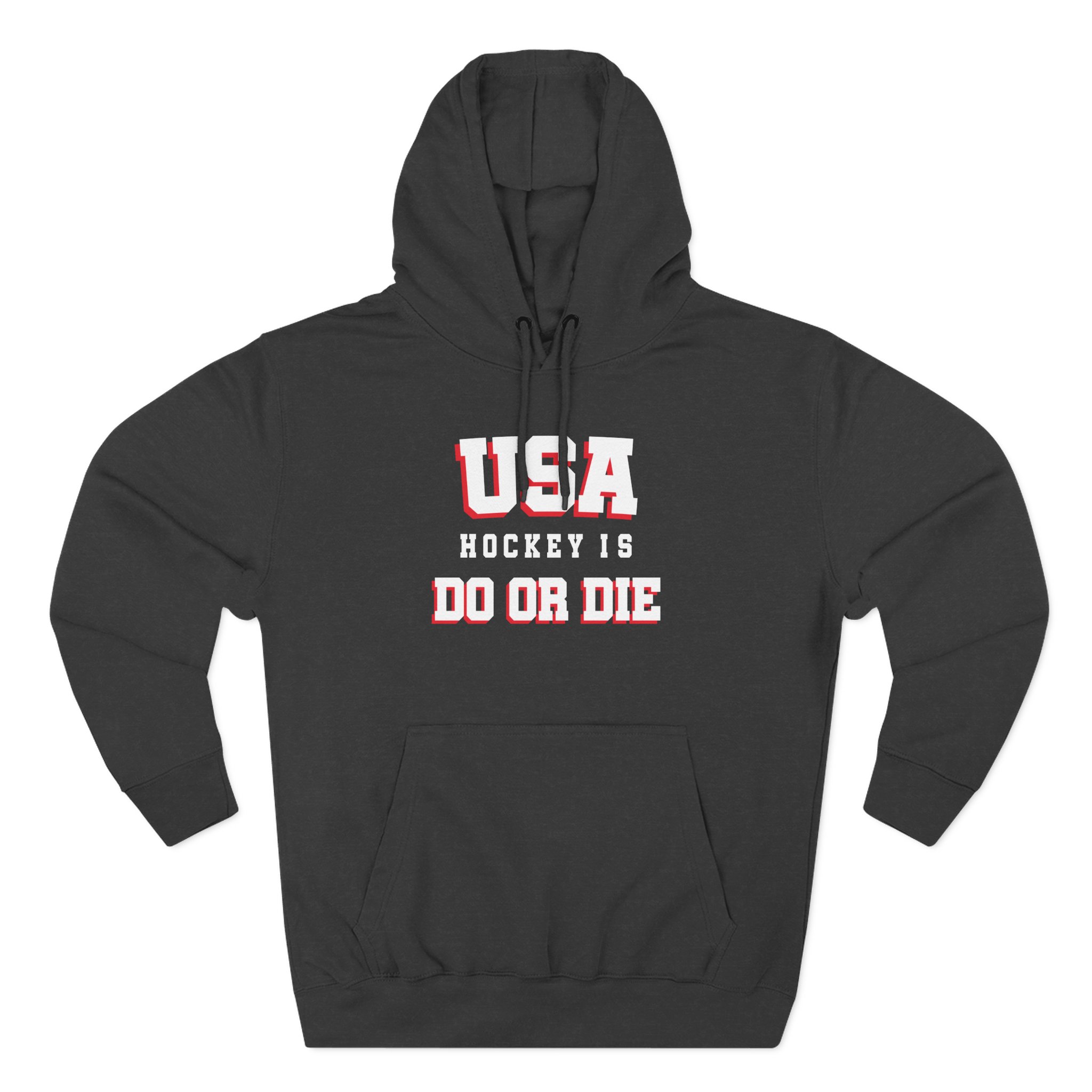 Spittin Chiclets Usa Do or Die Three-Panel Fleece Hoodie