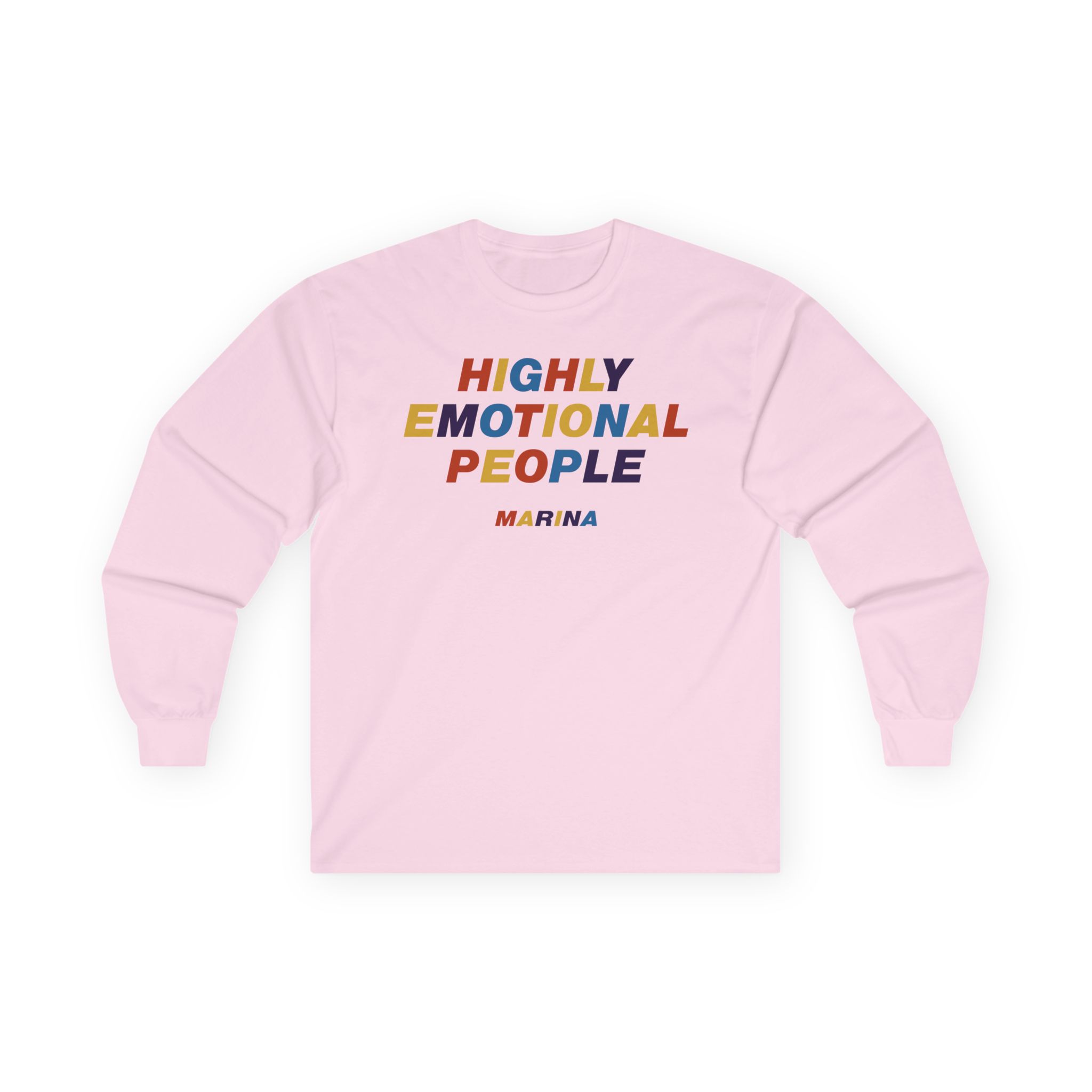 Marina Highly Emotional People Unisex Ultra Cotton Long Sleeve Tee