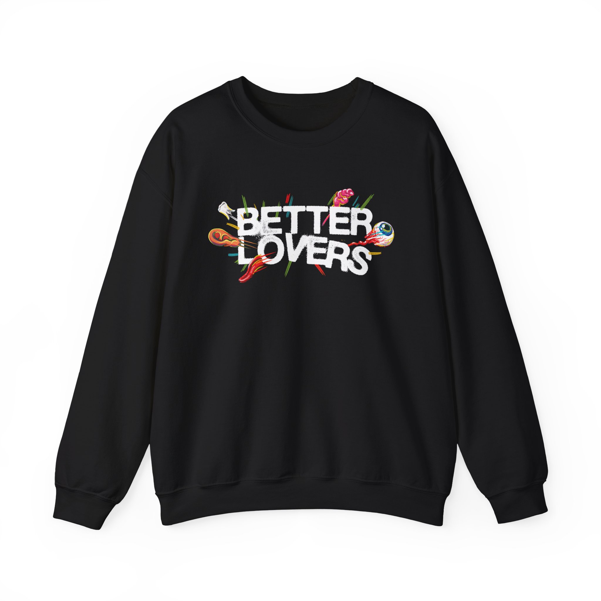 Better Lovers Highly Irresponsible Album Art Unisex Heavy Blendâ„¢ Crewneck Sweatshirt