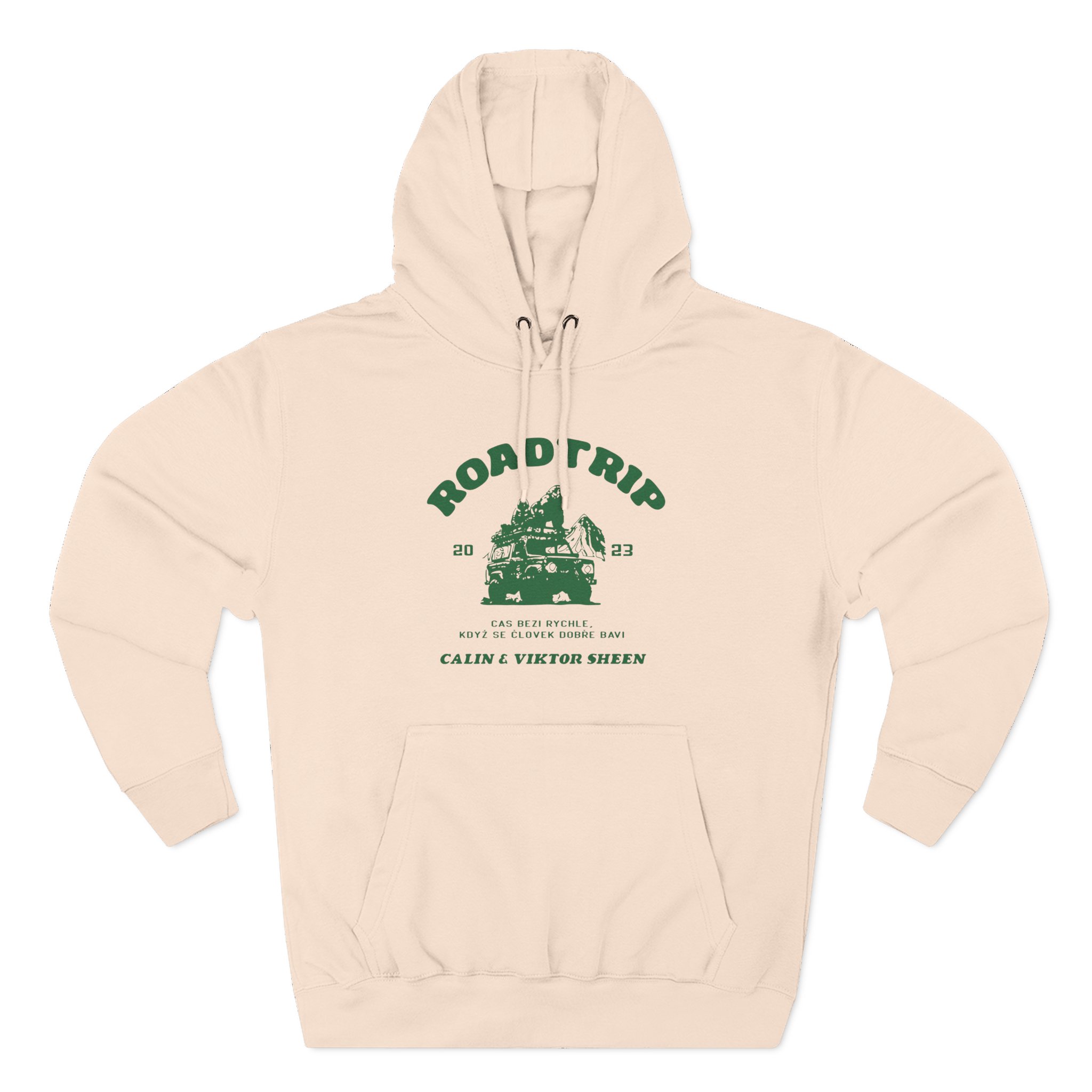 Viktor Sheen ROADTRIP Three-Panel Fleece Hoodie