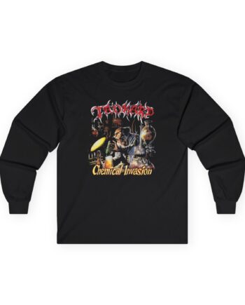 Tankard Chemical Invasion Tour  2025 Unisex Ultra Cotton Long Sleeve Tee