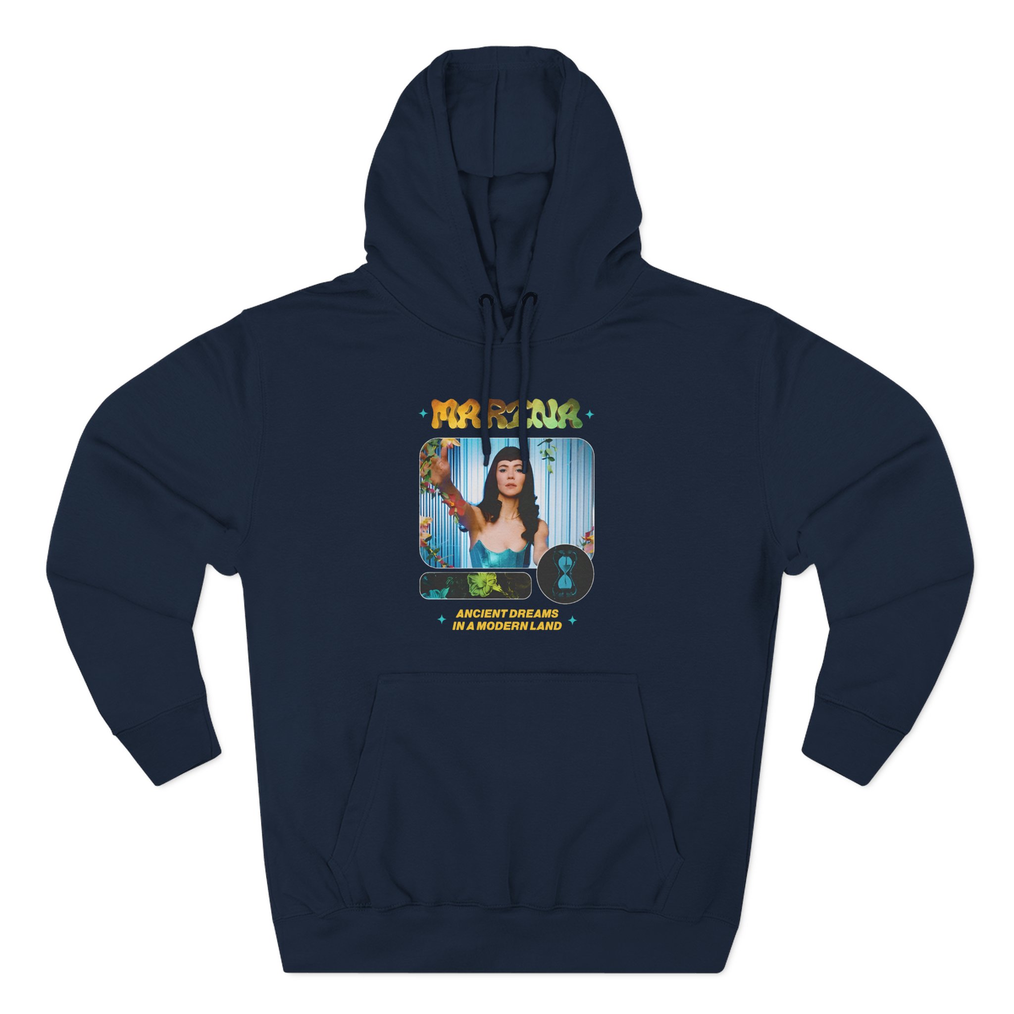 Marina Dreams Frame Three-Panel Fleece Hoodie