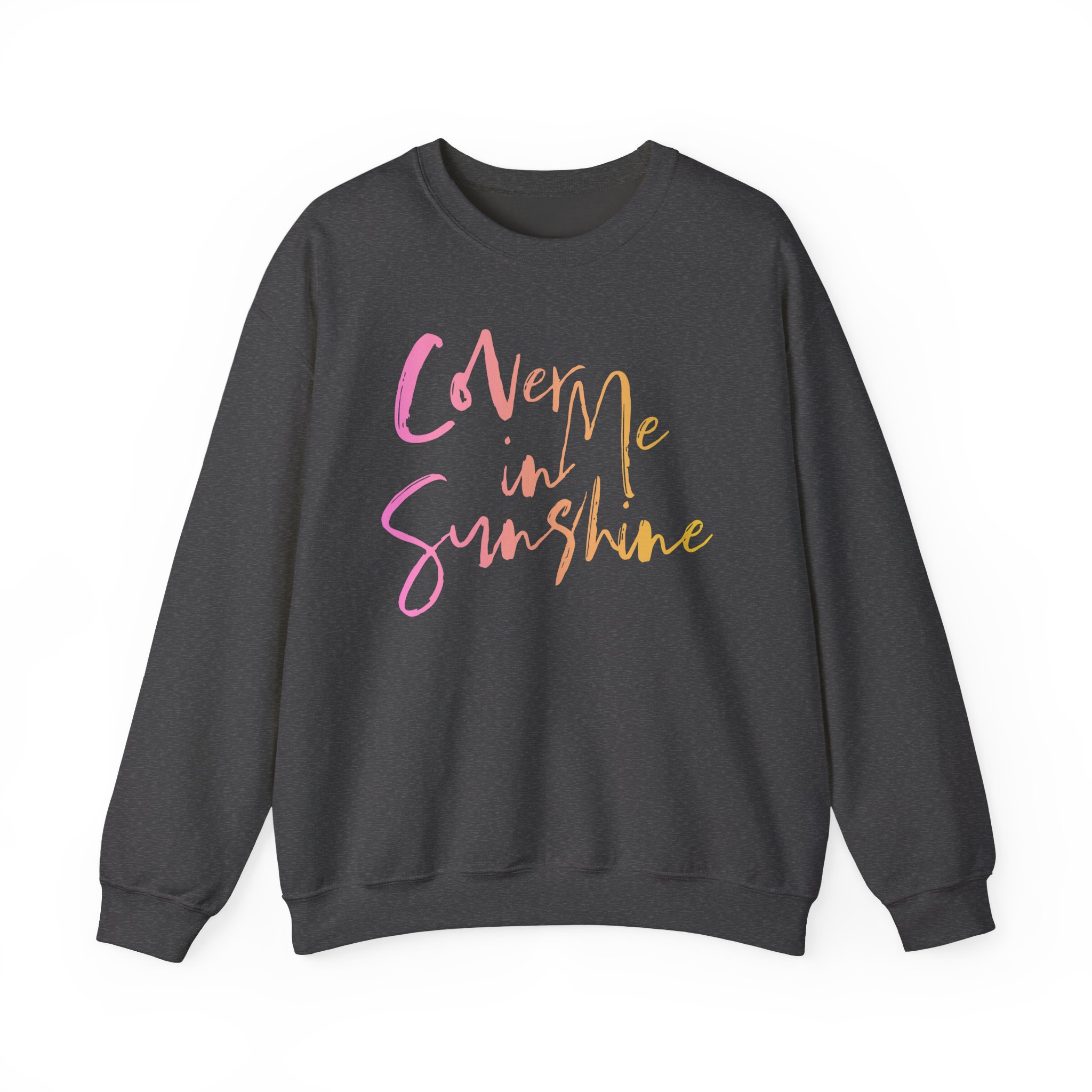 P!nk Gradient Cover Me in Sunshine Unisex Heavy Blendâ„¢ Crewneck Sweatshirt