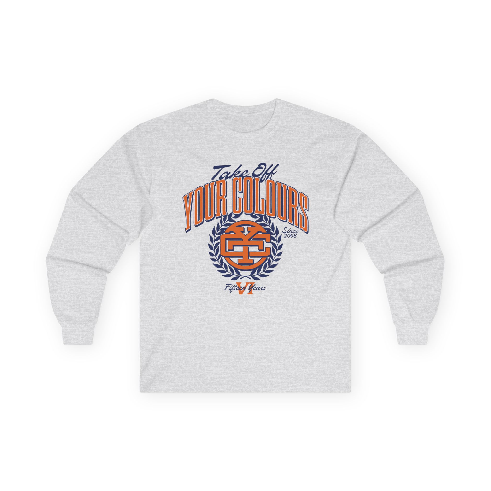 You Me at Six Toyc15 Varsity Unisex Ultra Cotton Long Sleeve Tee