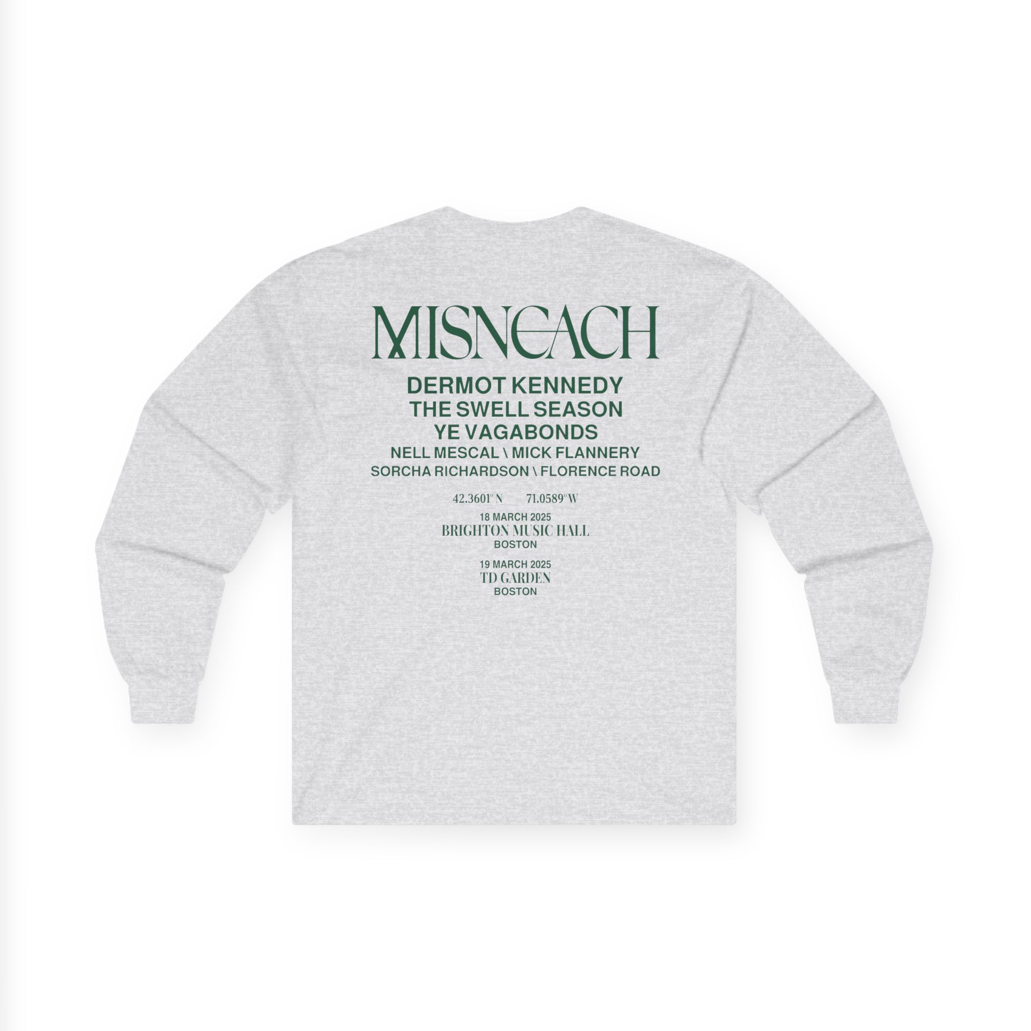 Dermot Kennedy Misneach Festival Event Unisex Ultra Cotton Long Sleeve Tee