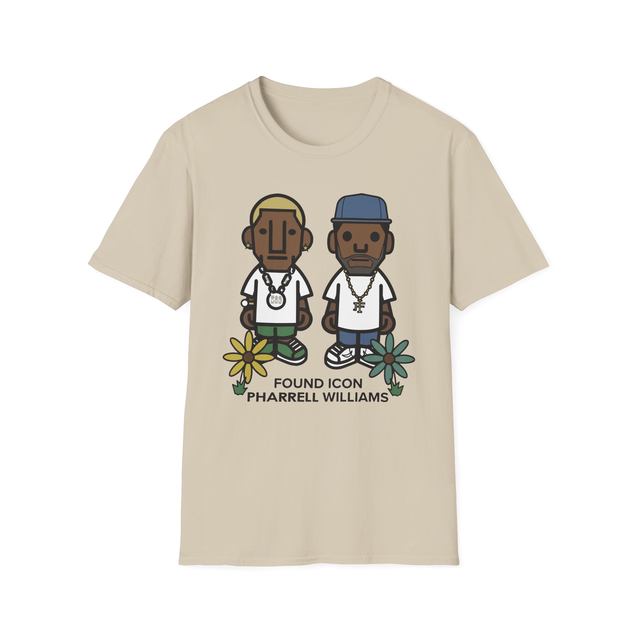 Pharrell Williams Found Icon Unisex Softstyle T-Shirt