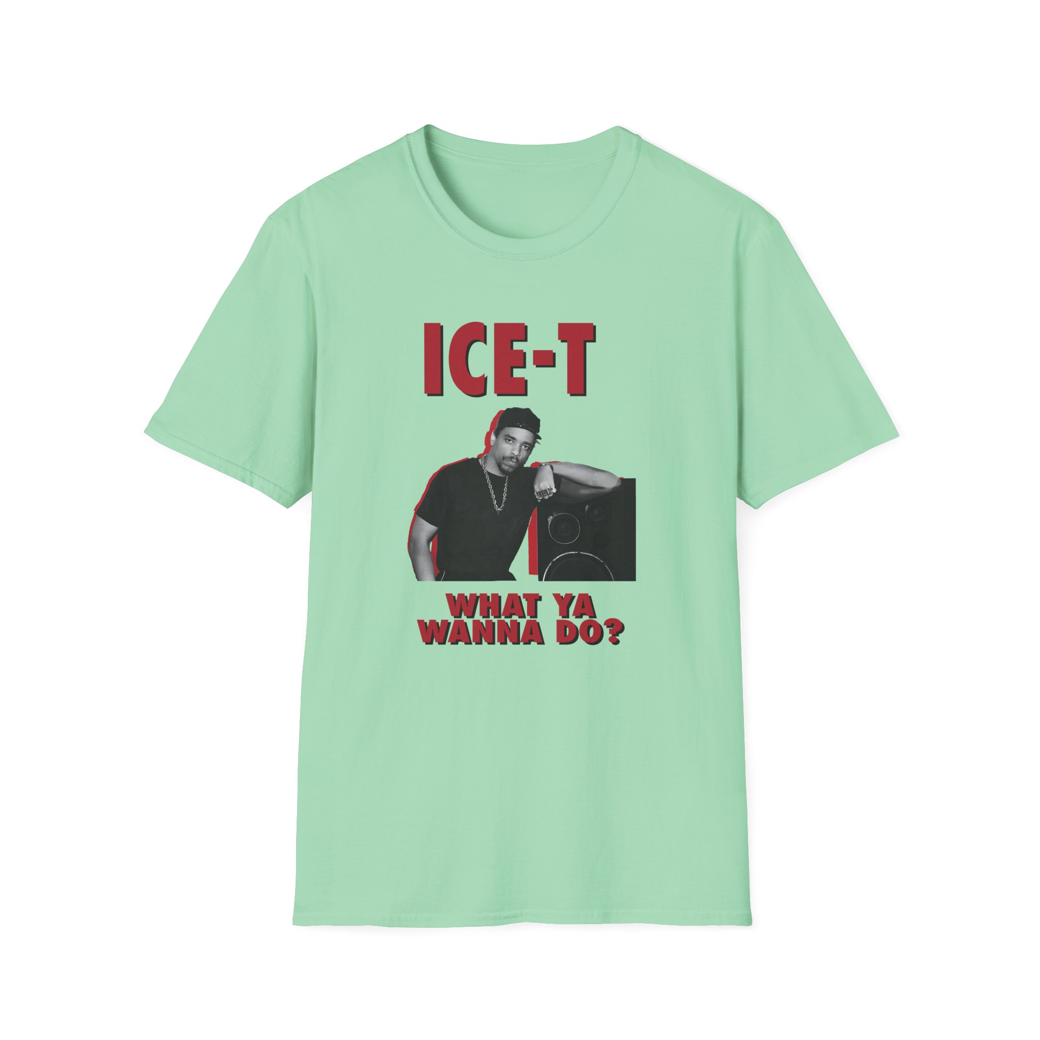 Ice-t What Ya Wanna Do Unisex Softstyle T-Shirt
