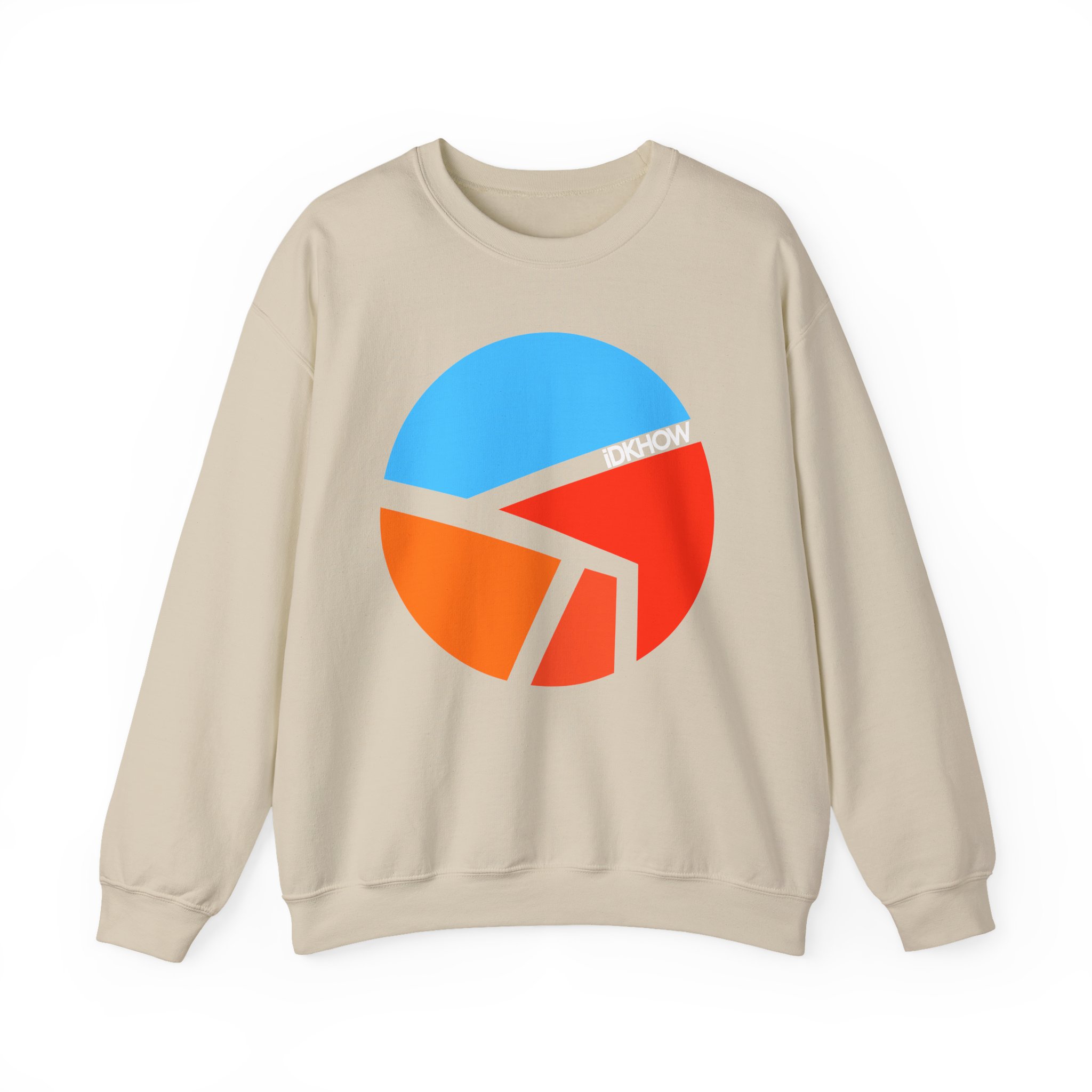 iDKHOW DRUMSKIN CIRCLE Unisex Heavy Blendâ„¢ Crewneck Sweatshirt