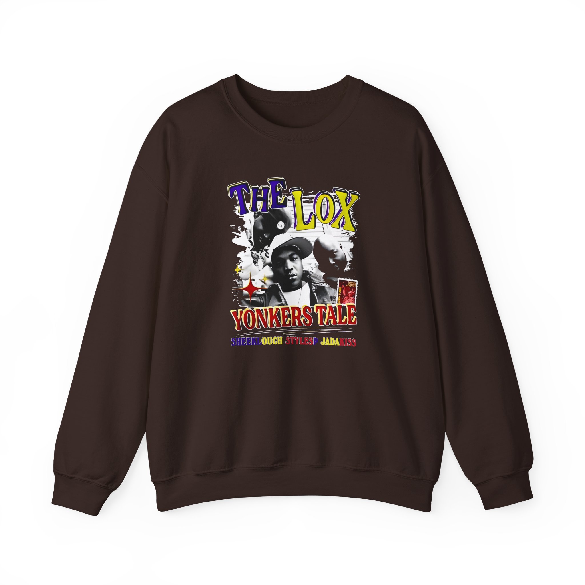 The Lox Yonkers Tale Sheek Louch Styles P Jadakiss Unisex Heavy Blend Crewneck Sweatshirt