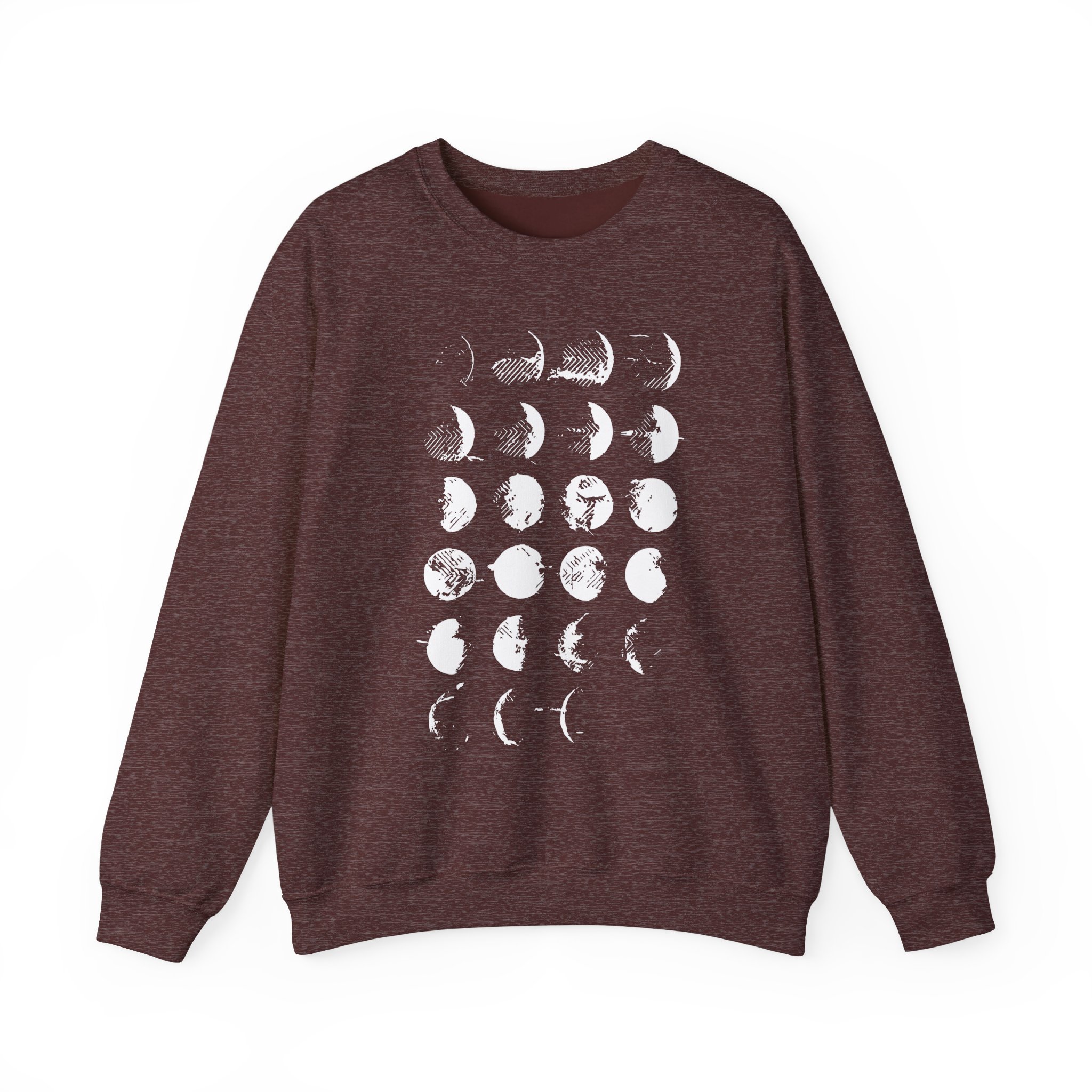 Converge Moon Phases Unisex Heavy Blendâ„¢ Crewneck Sweatshirt