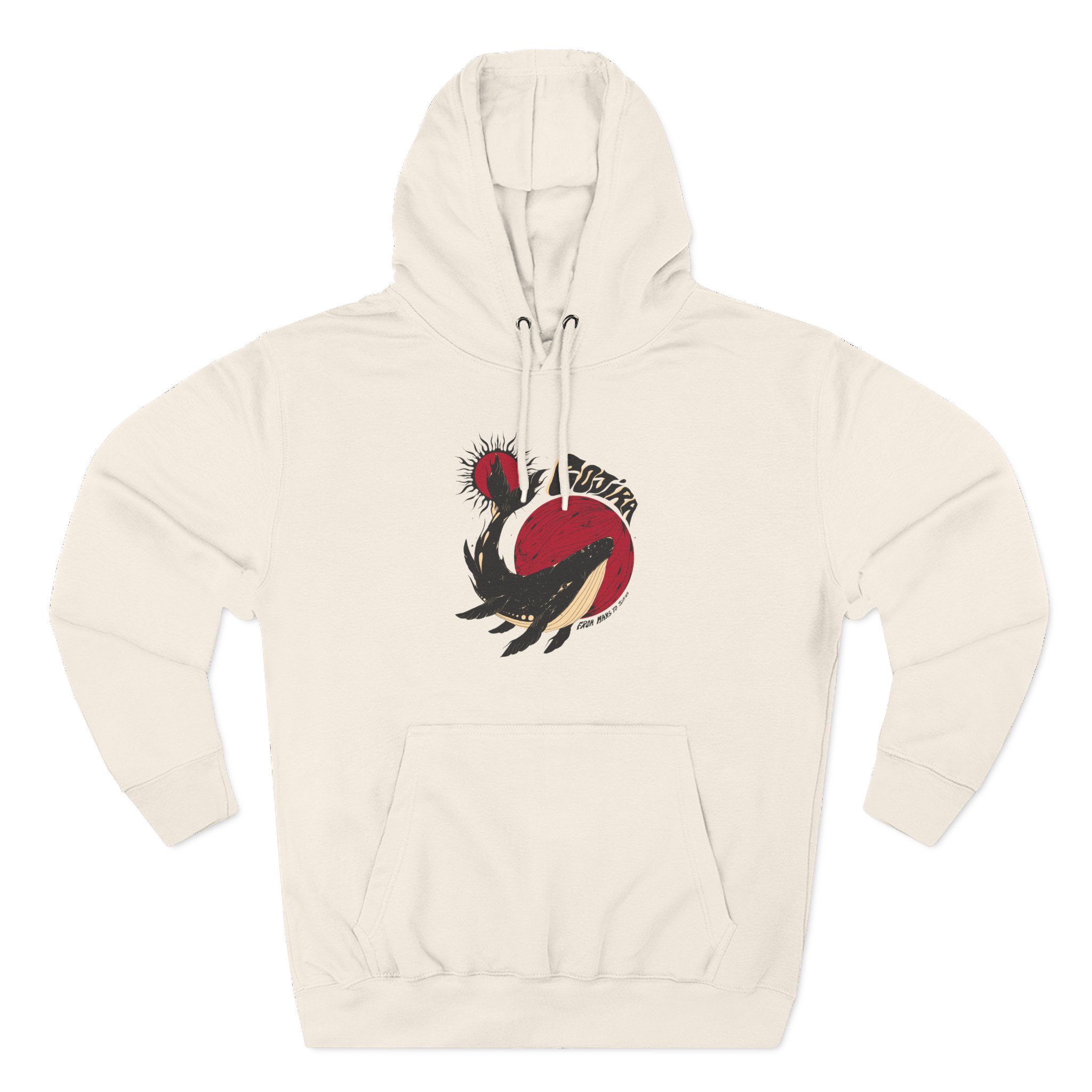 Gojira Whale Three-Panel Fleece Hoodie