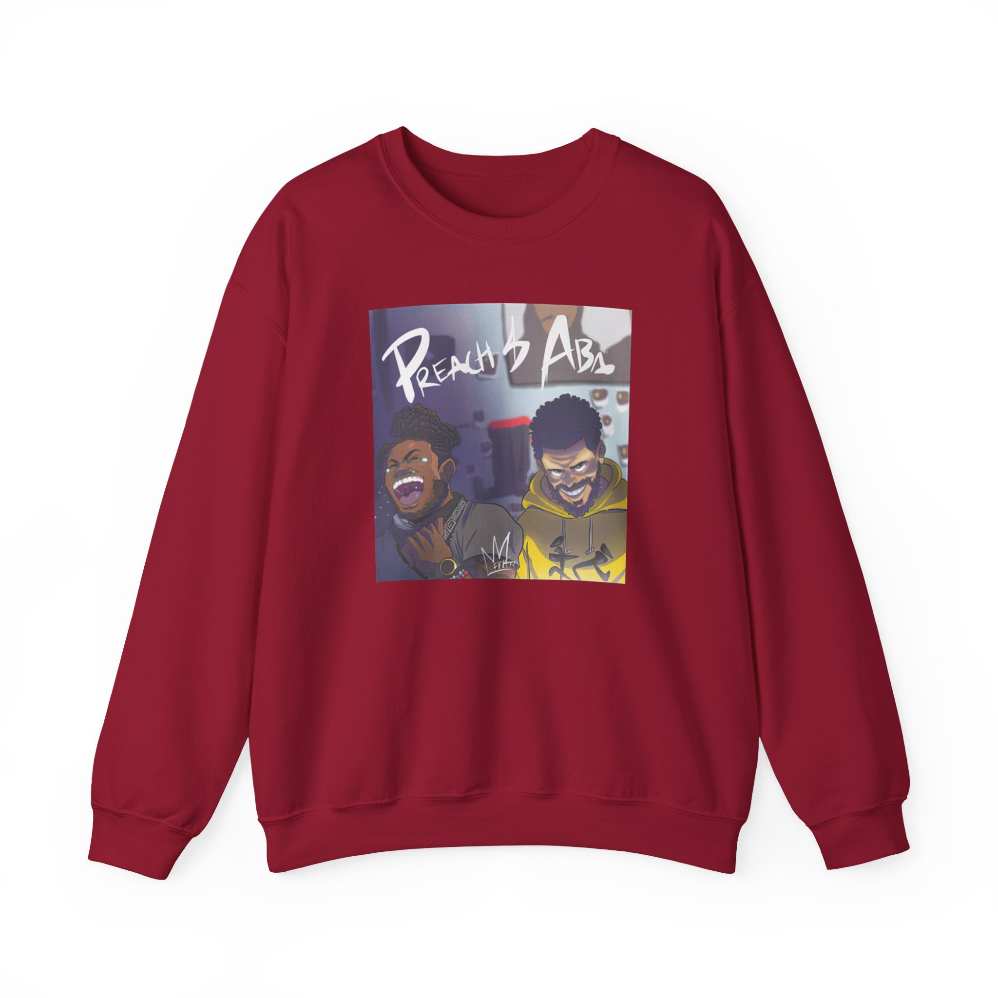 Aba and Preach Unisex Heavy Blendâ„¢ Crewneck Sweatshirt