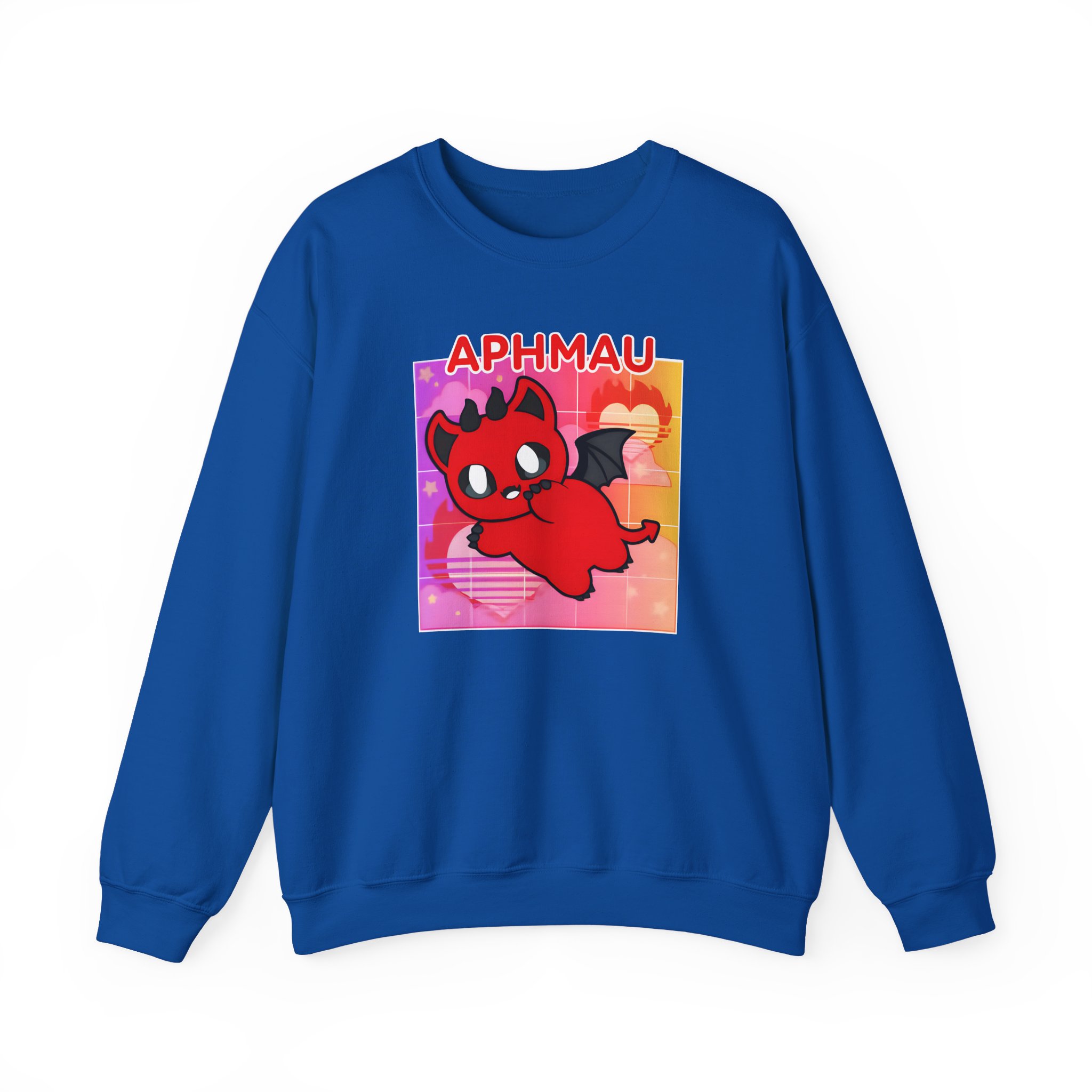 Aphmau Demon Cat Unisex Heavy Blendâ„¢ Crewneck Sweatshirt