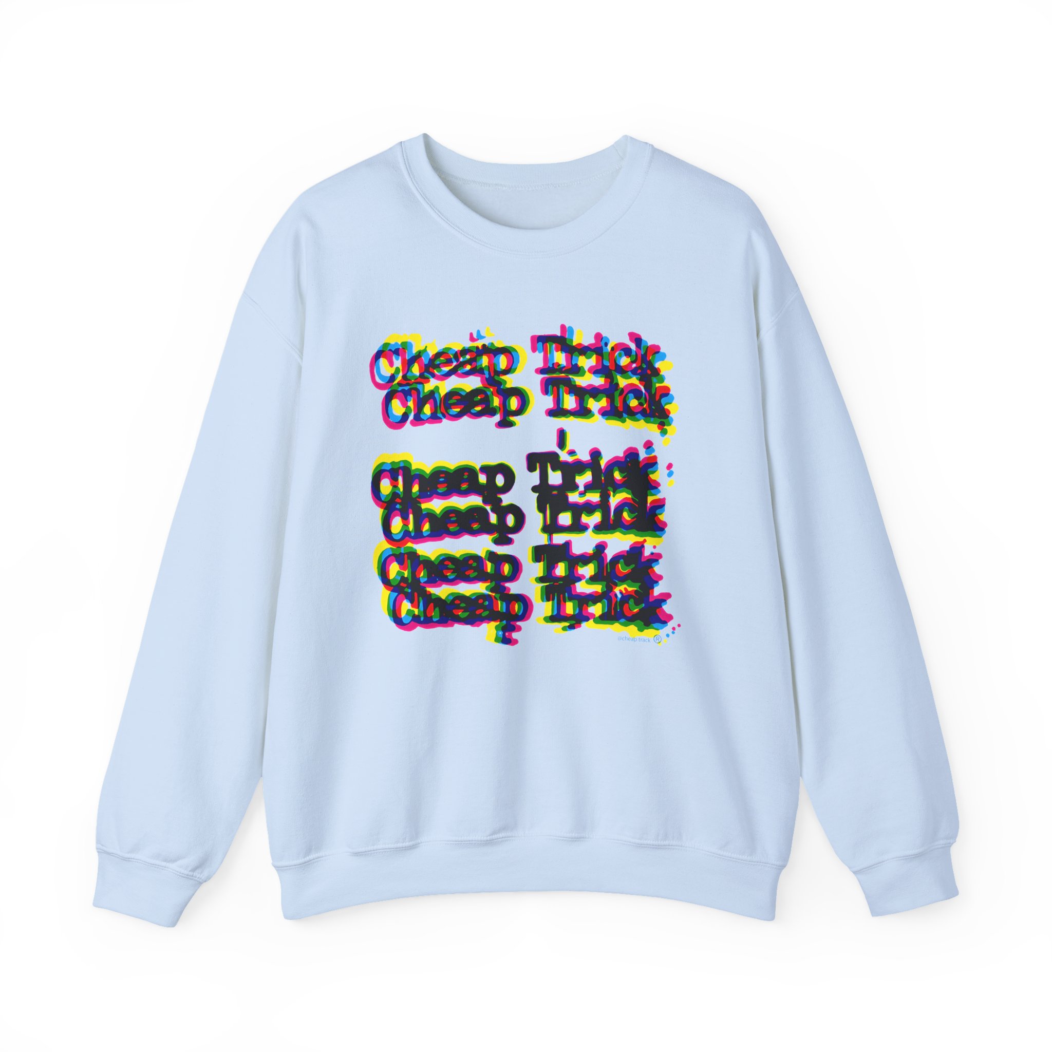 Cheap Trick 3d Logo Unisex Heavy Blendâ„¢ Crewneck Sweatshirt