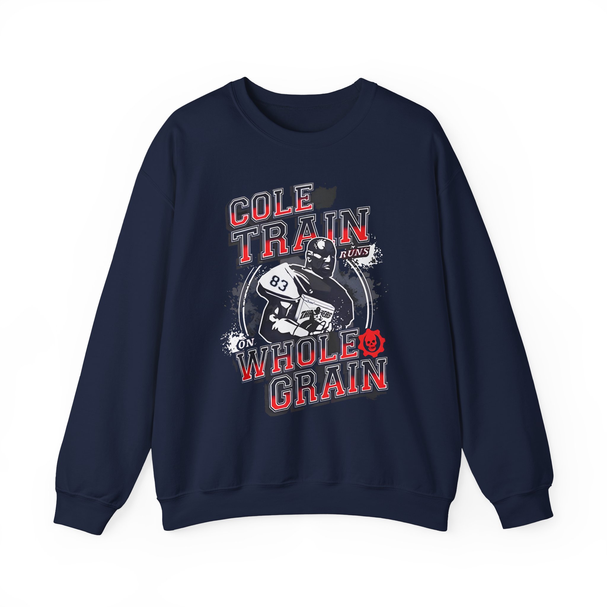 Gears of War Cole Train Unisex Heavy Blendâ„¢ Crewneck Sweatshirt