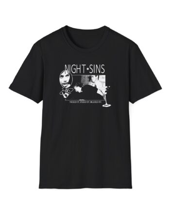 Night Sins Bleed It Unisex Softstyle T-Shirt