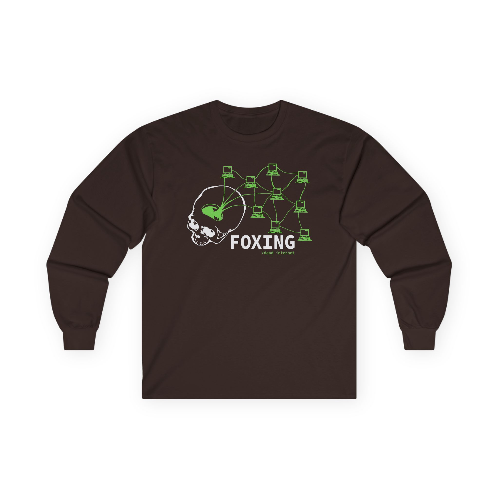 Foxing Dead Internet Unisex Ultra Cotton Long Sleeve Tee